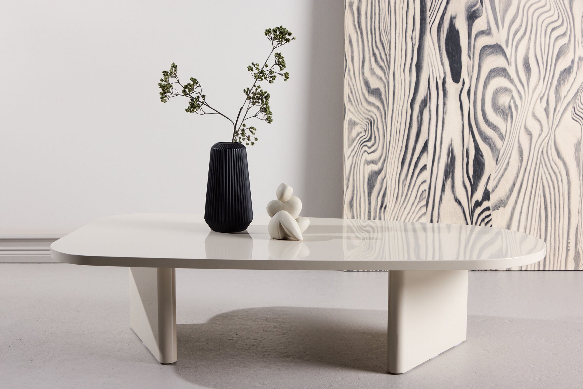 Couchtisch Grönvik 130cm - Beige-Couchtisch-Venture Home-le canapé