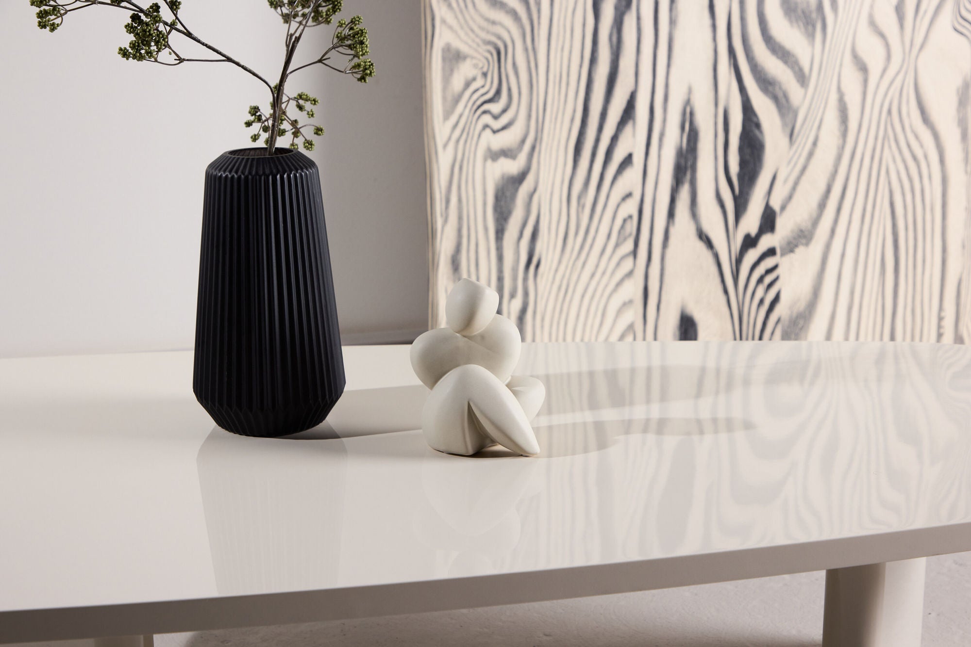 Couchtisch Grönvik 130cm - Beige-Couchtisch-Venture Home-le canapé