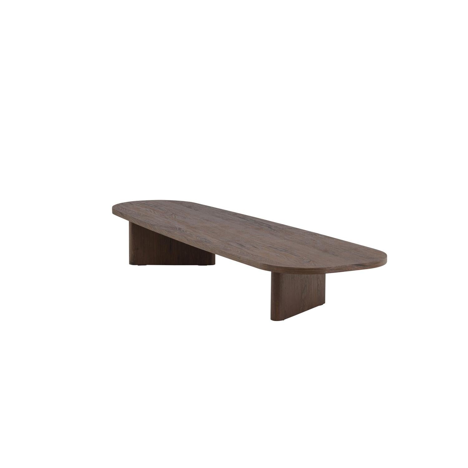 Couchtisch Grönvik 180cm - Mokka-Couchtische-Venture Home-le canapé