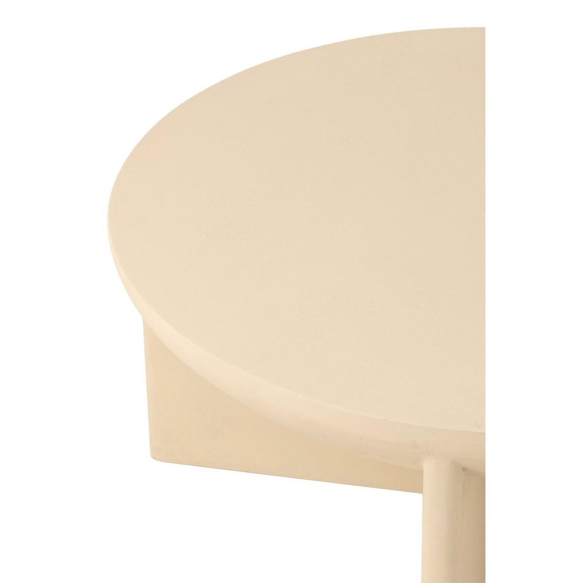 Couchtisch Halfy aus Mangoholz - Beige-Couchtische-J-Line-le canapé