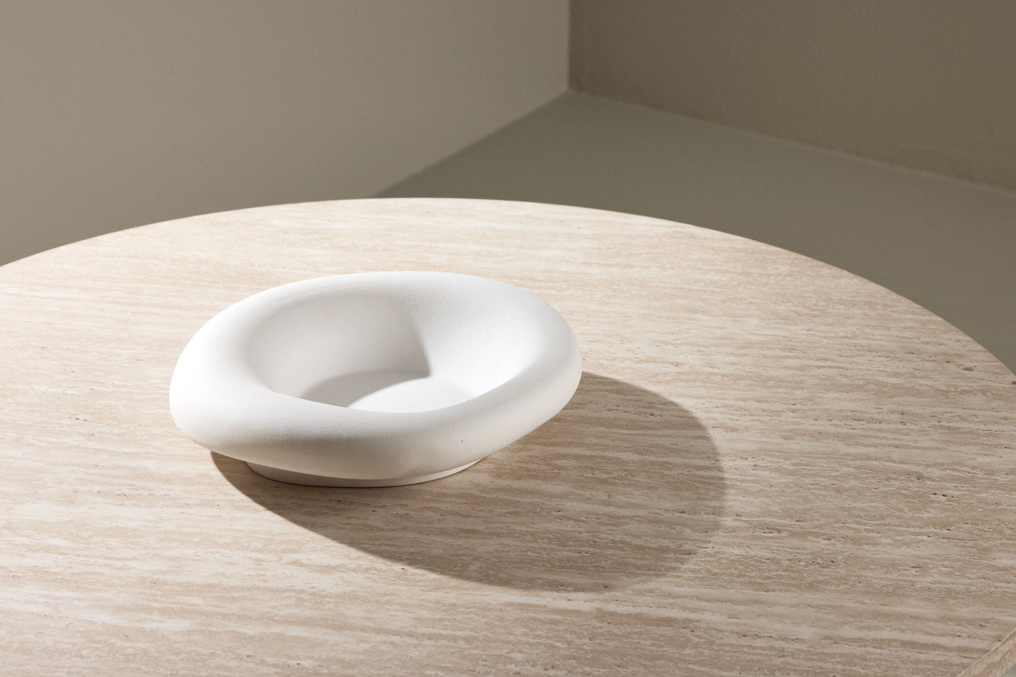 Couchtisch Härön Ø80cm - Beige-Couchtisch-Venture Home-le canapé