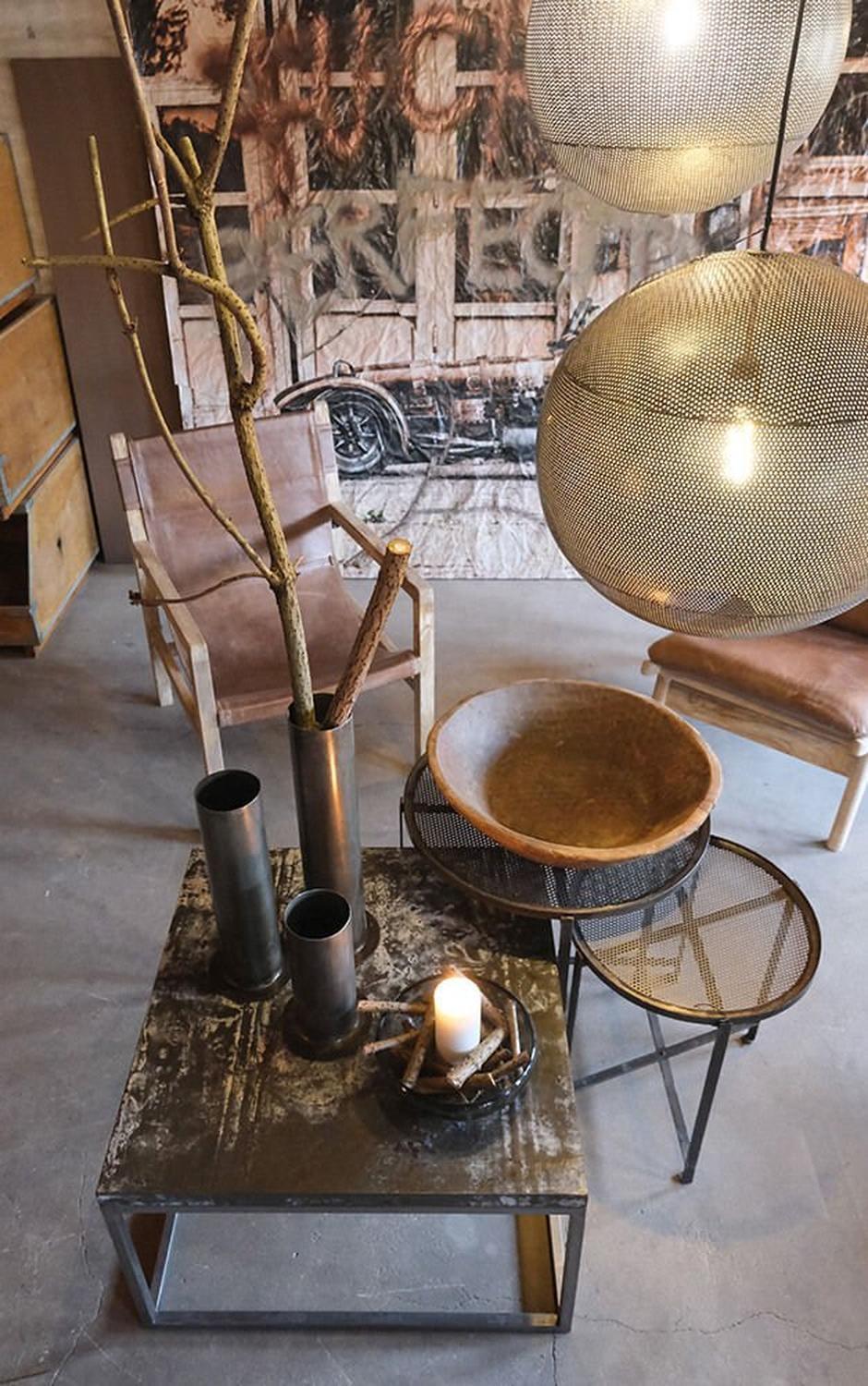 Couchtisch Houston aus Eisen-Couchtische-Trademark Living-le canapé
