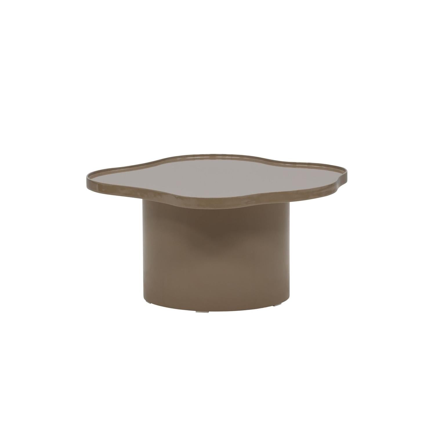 Couchtisch Ilse Ø90cm - Braun-Couchtische-Venture Home-le canapé