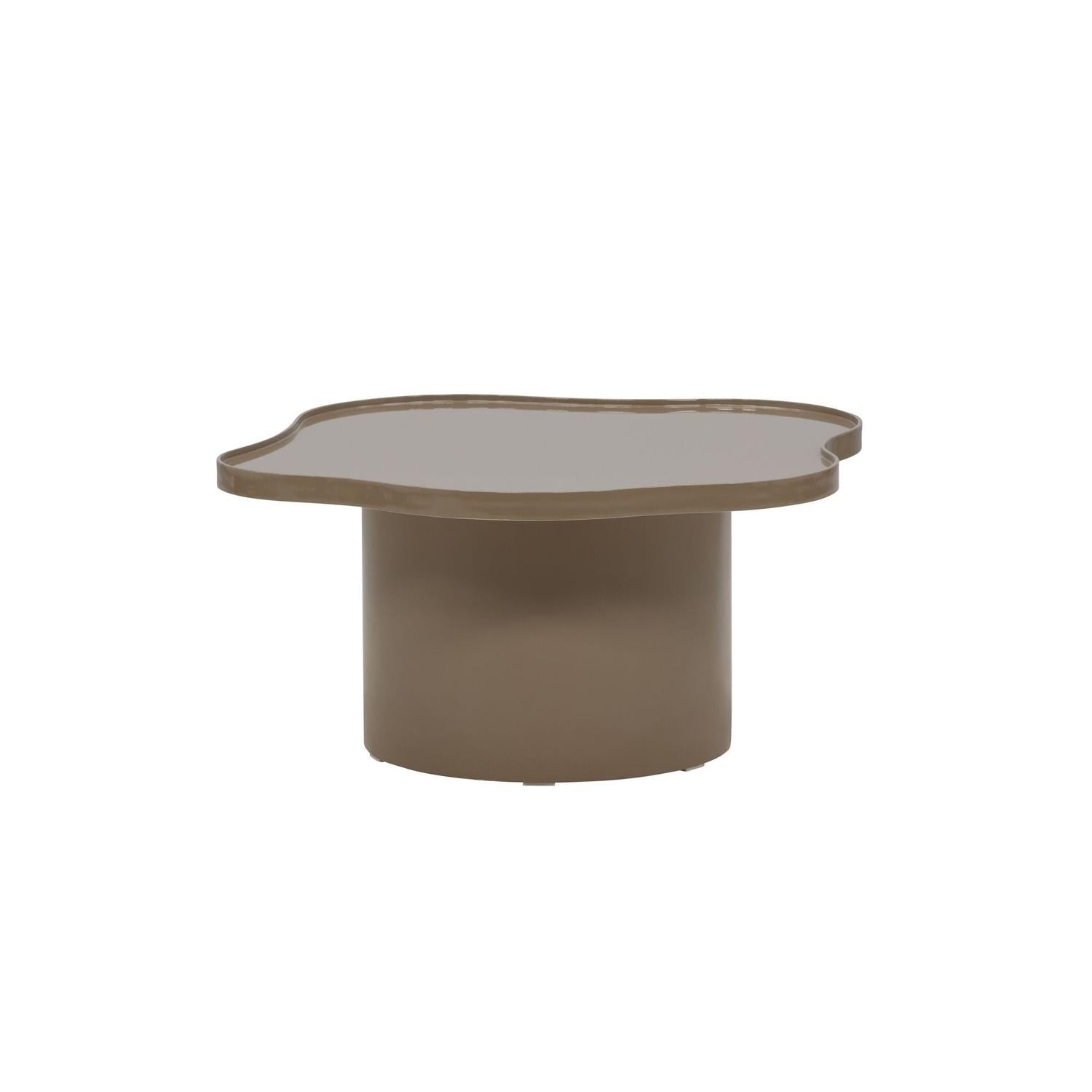 Couchtisch Ilse Ø90cm - Braun-Couchtische-Venture Home-le canapé
