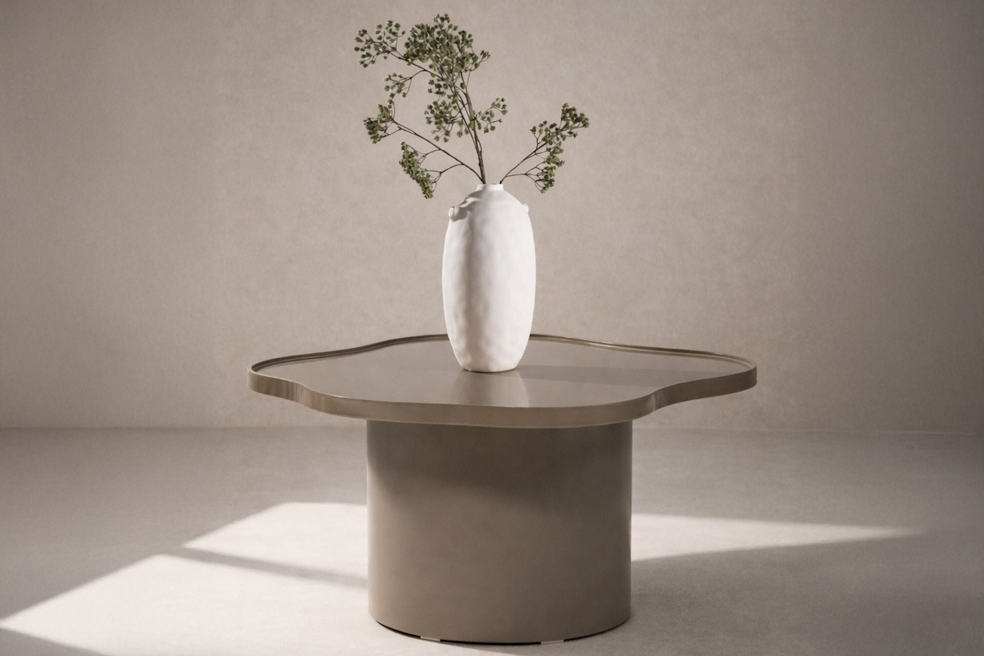 Couchtisch Ilse Ø90cm - Braun-Couchtische-Venture Home-le canapé