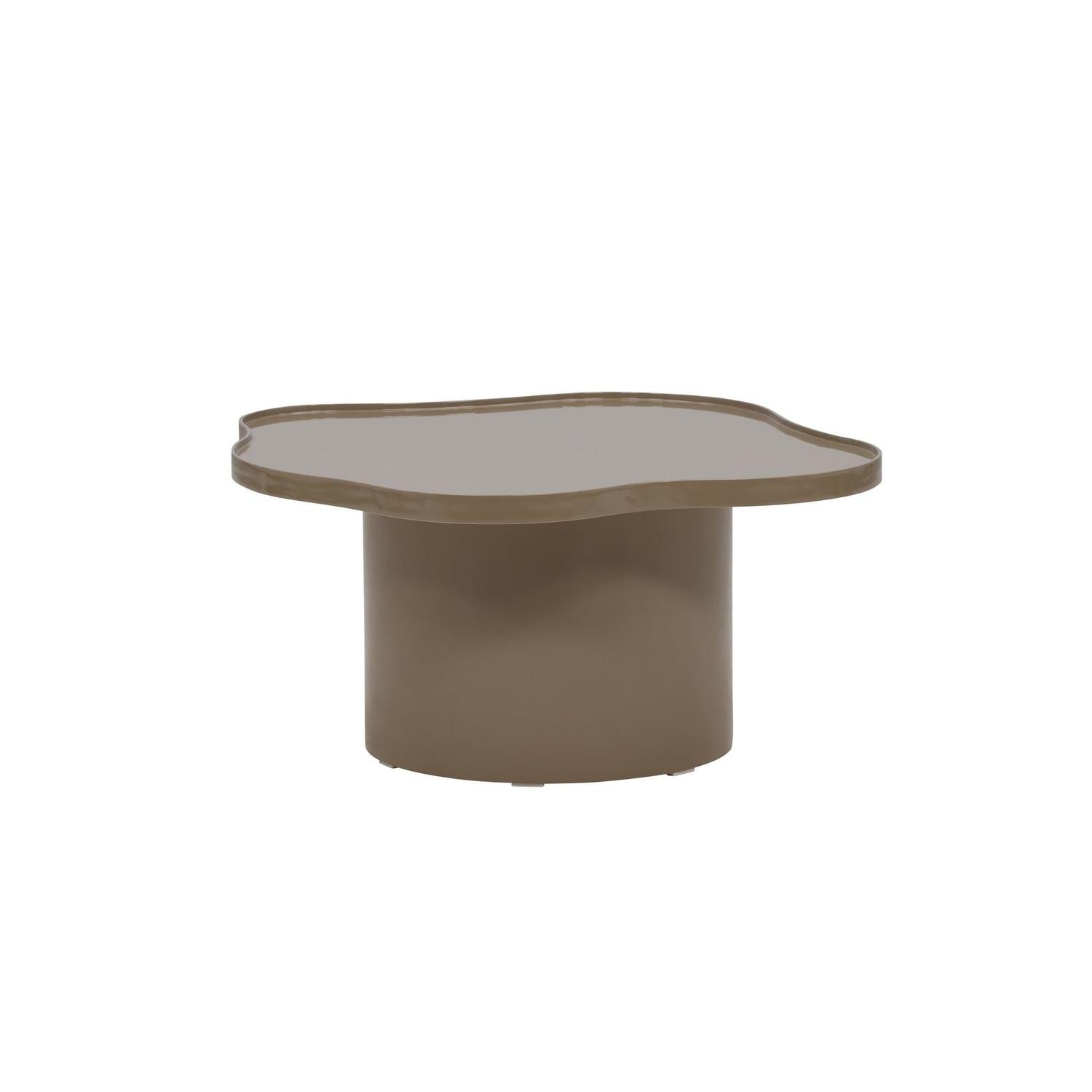 Couchtisch Ilse Ø90cm - Braun-Couchtische-Venture Home-le canapé