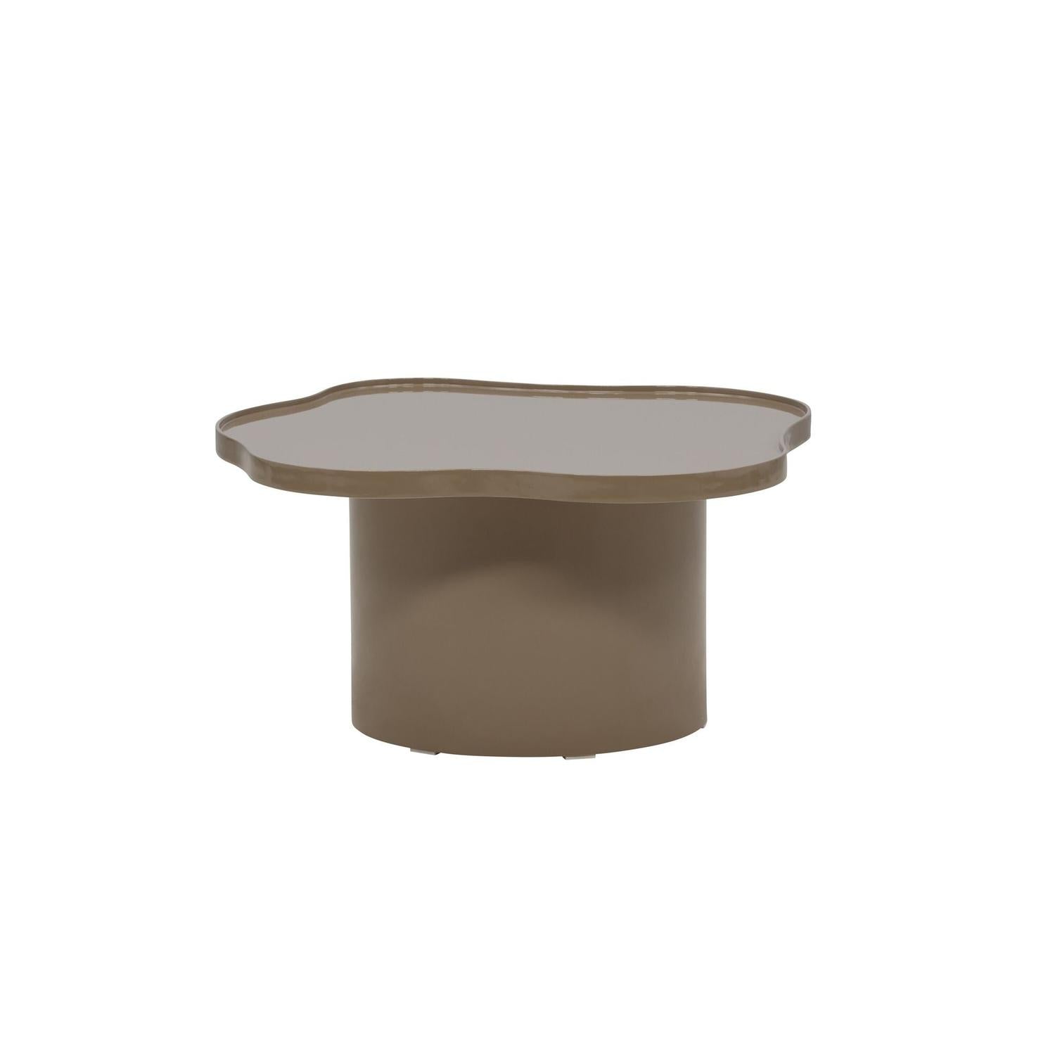 Couchtisch Ilse Ø90cm - Braun-Couchtische-Venture Home-le canapé