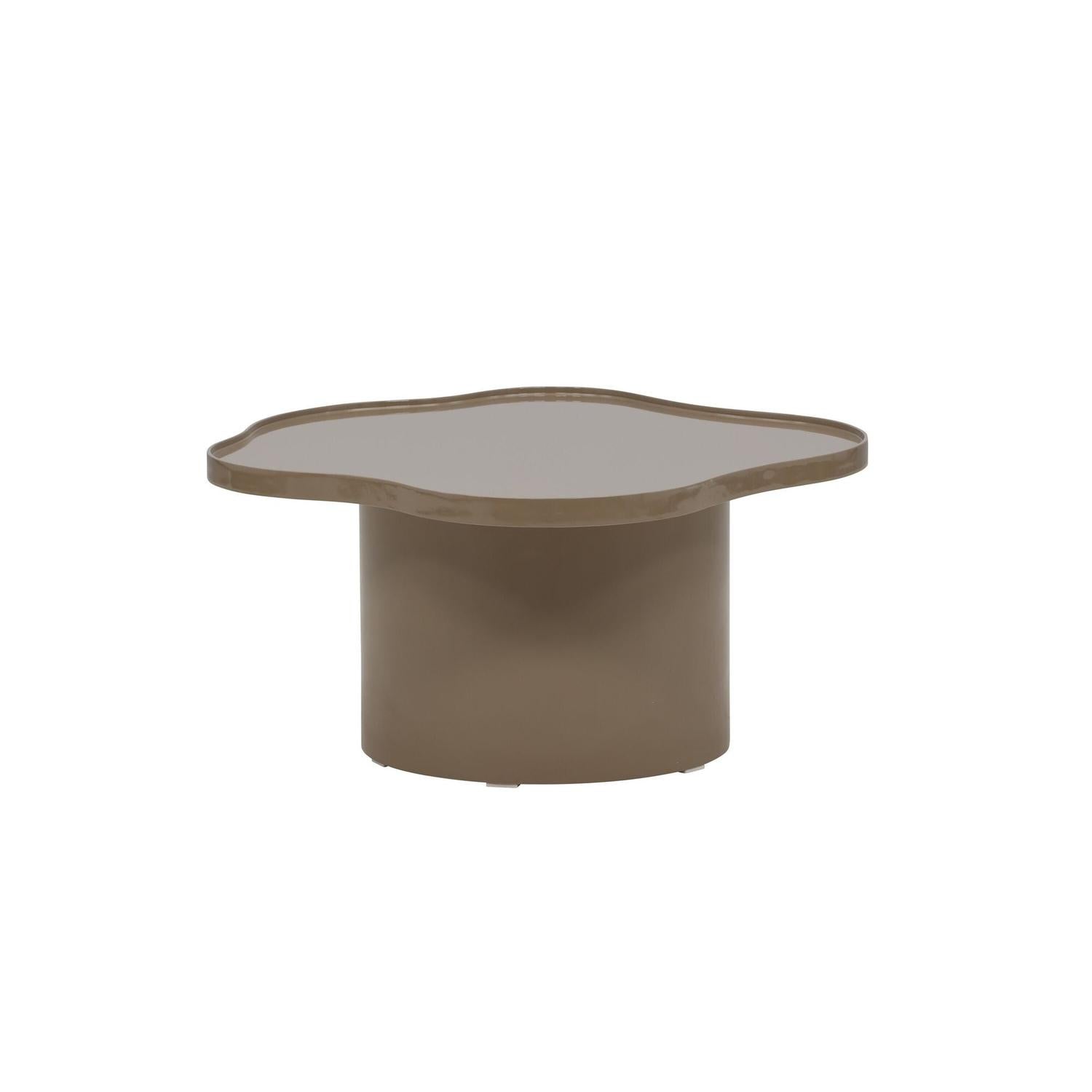 Couchtisch Ilse Ø90cm - Braun-Couchtische-Venture Home-le canapé