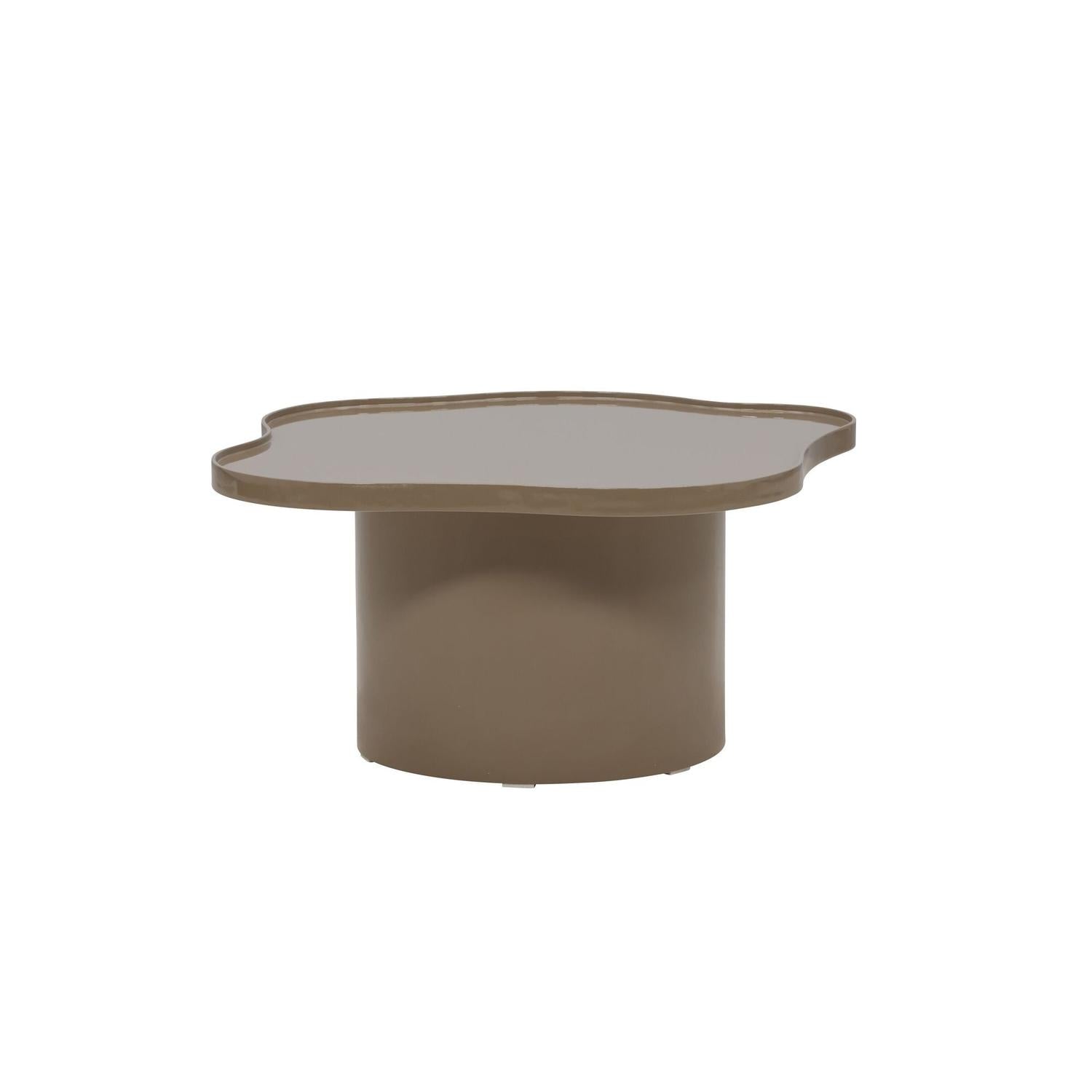 Couchtisch Ilse Ø90cm - Braun-Couchtische-Venture Home-le canapé