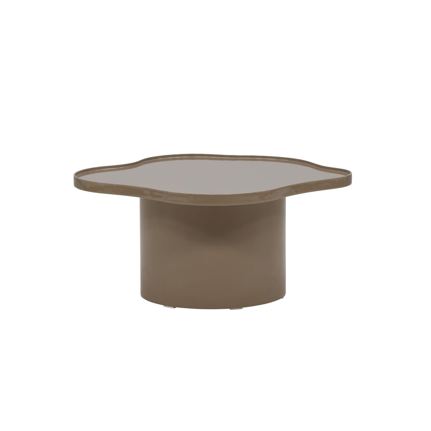 Couchtisch Ilse Ø90cm - Braun-Couchtische-Venture Home-le canapé