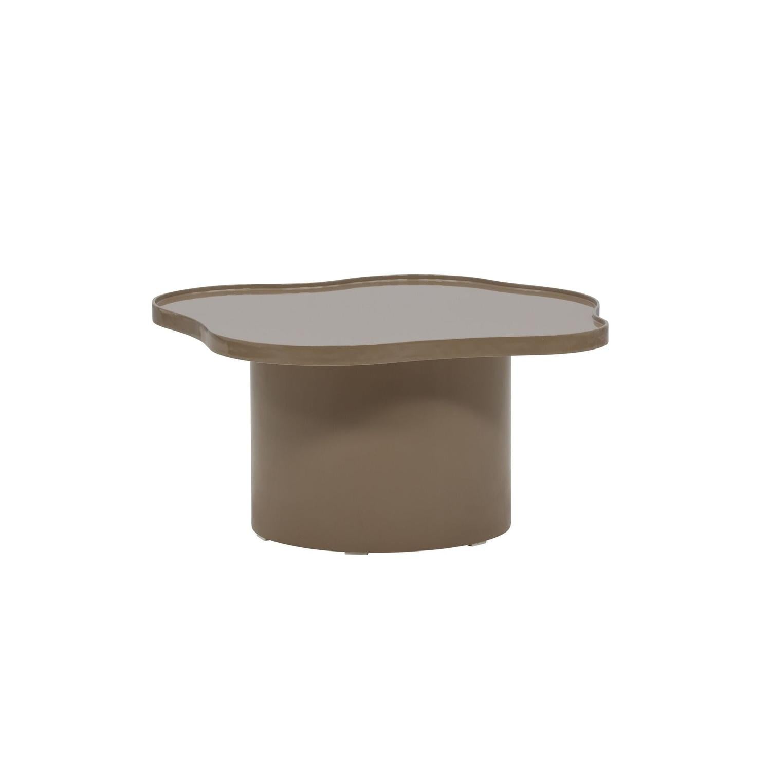 Couchtisch Ilse Ø90cm - Braun-Couchtische-Venture Home-le canapé