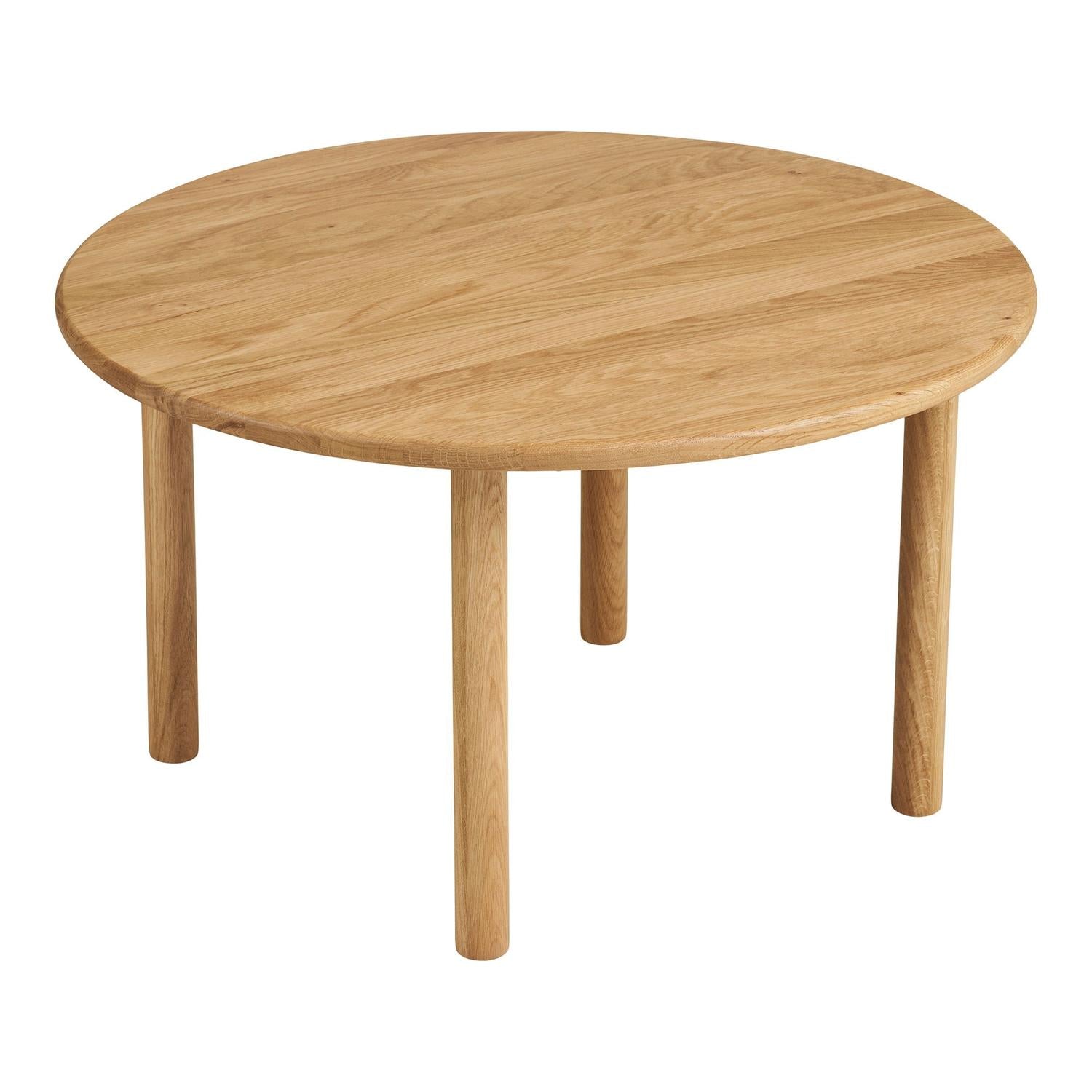 Couchtisch Jena aus Eichenholz Ø70cm - Hellbraun-Couchtische-House Nordic-le canapé
