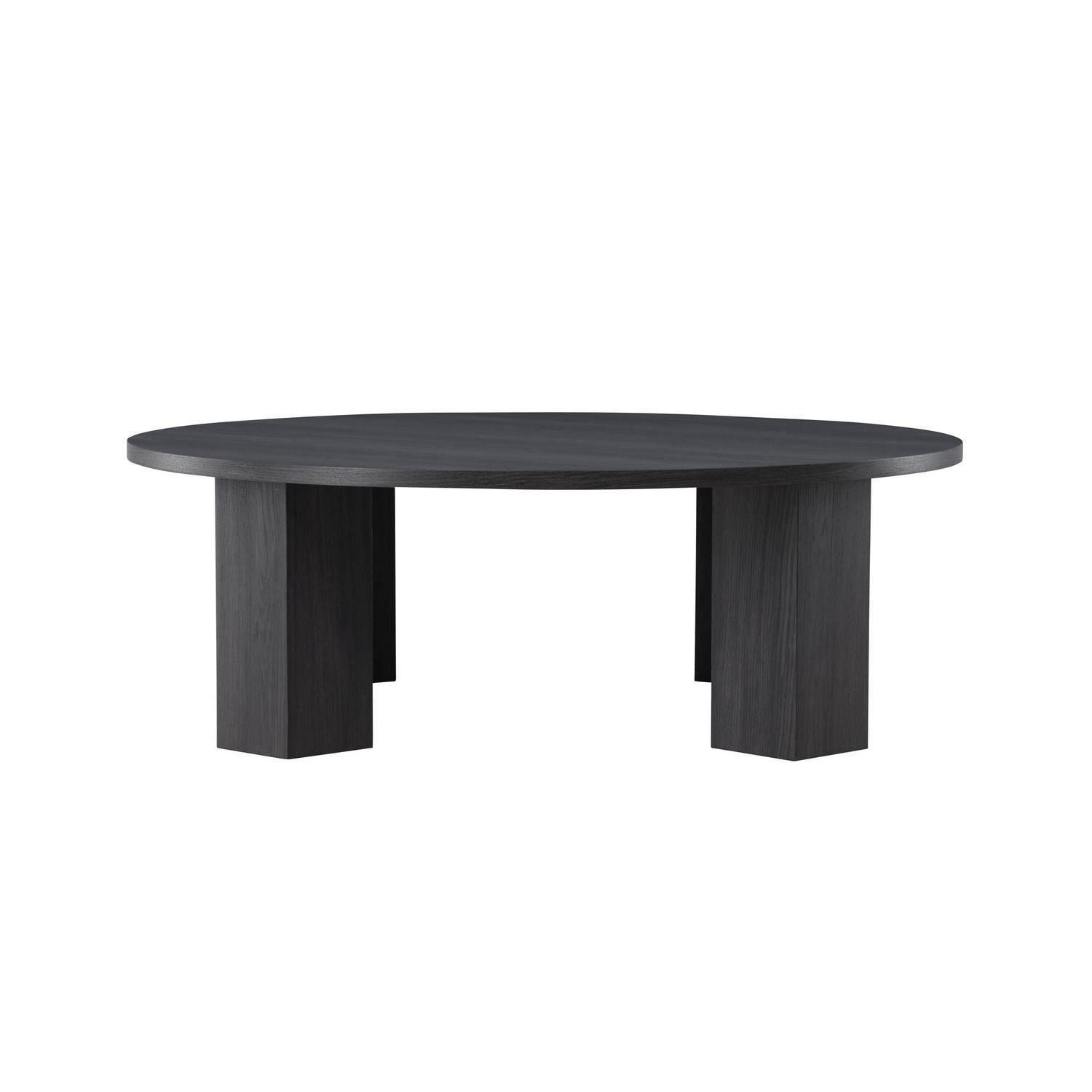 Couchtisch Juno Ø120cm - Schwarz-Couchtische-Venture Home-le canapé