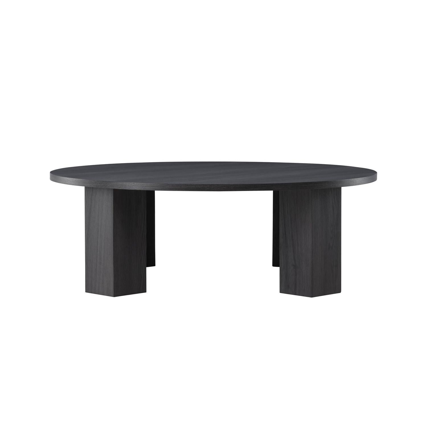 Couchtisch Juno Ø120cm - Schwarz-Couchtische-Venture Home-le canapé