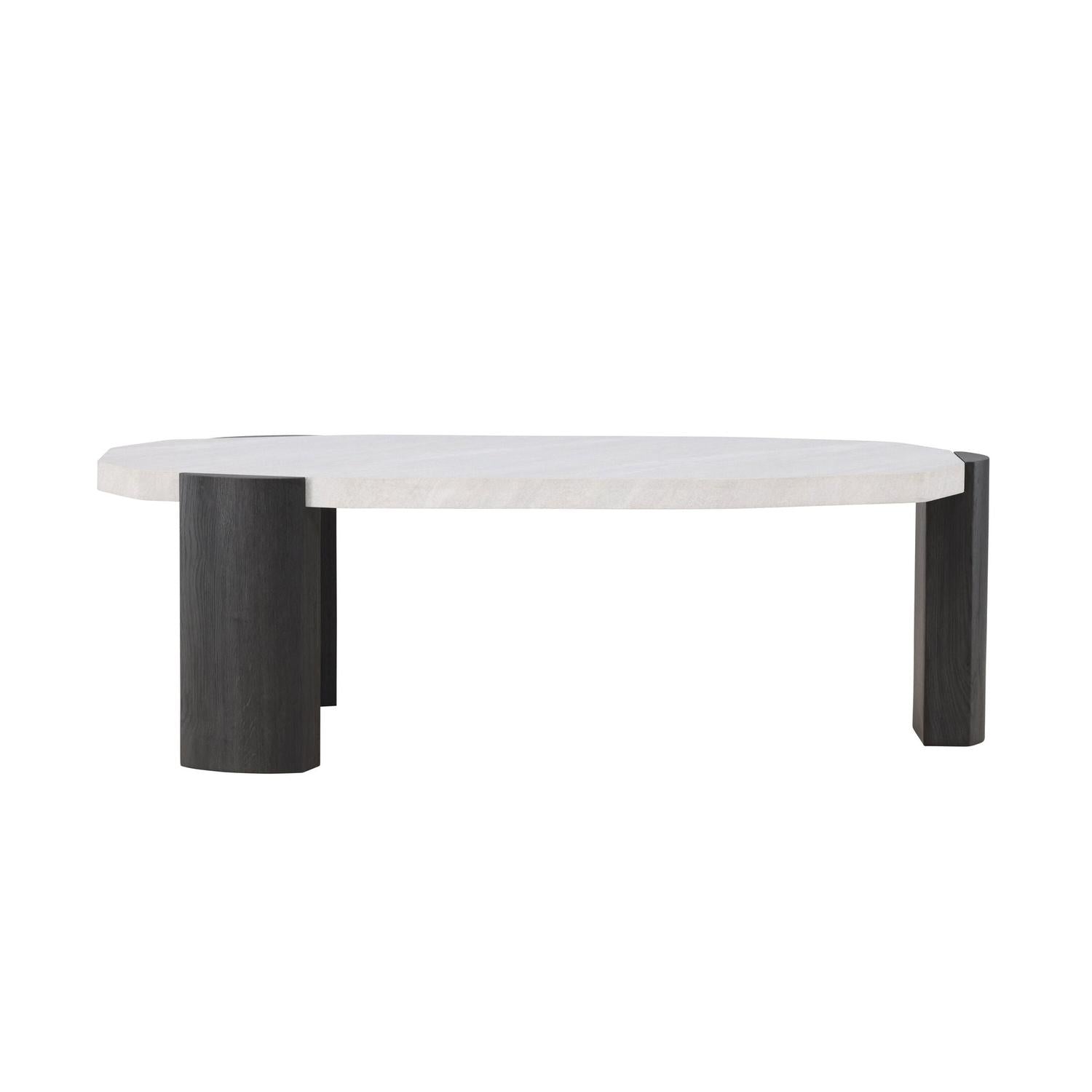 Couchtisch Kres 125cm - Hellgrau-Couchtische-Venture Home-le canapé