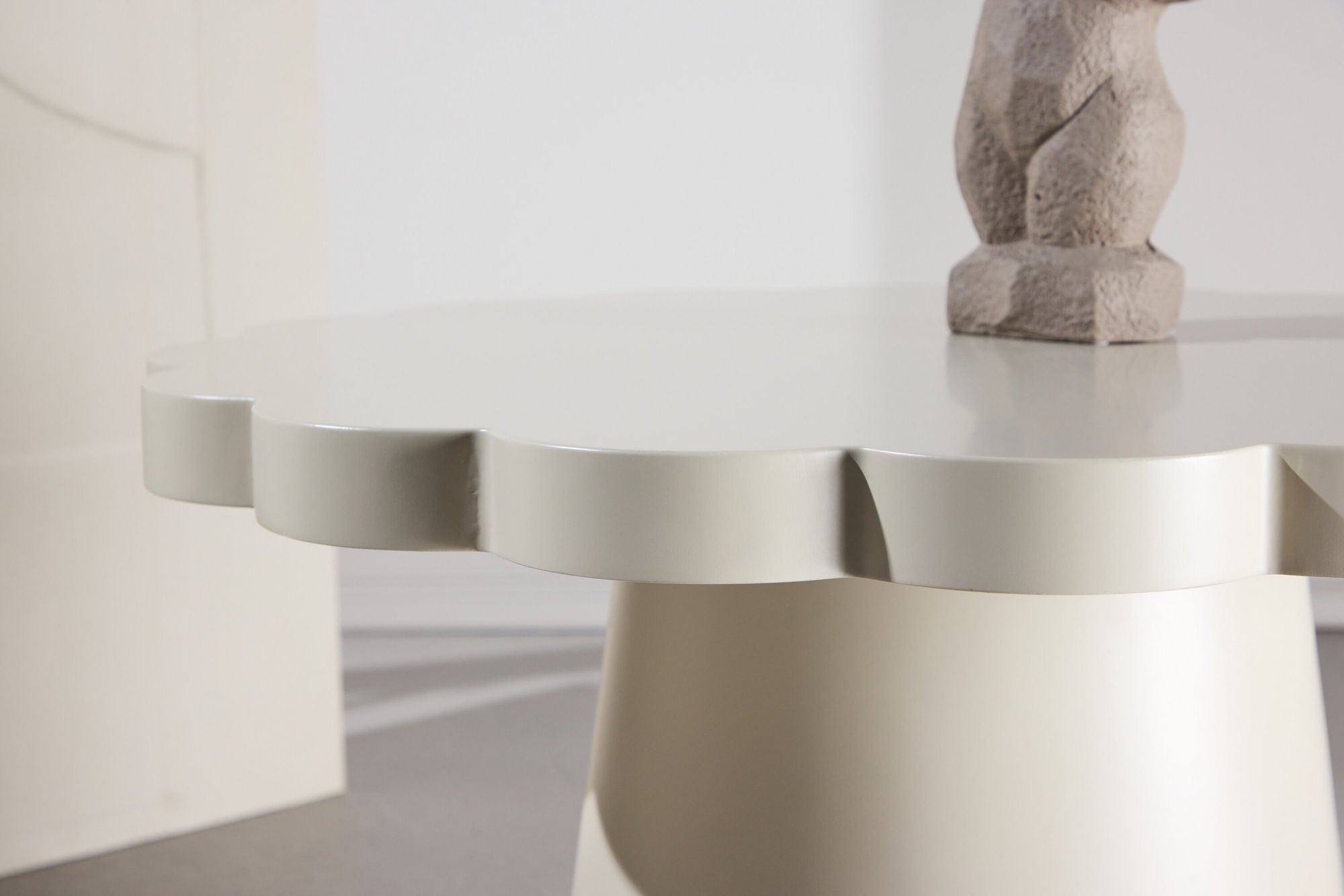 Couchtisch Krull Ø70cm - Beige-Couchtisch-Venture Home-le canapé