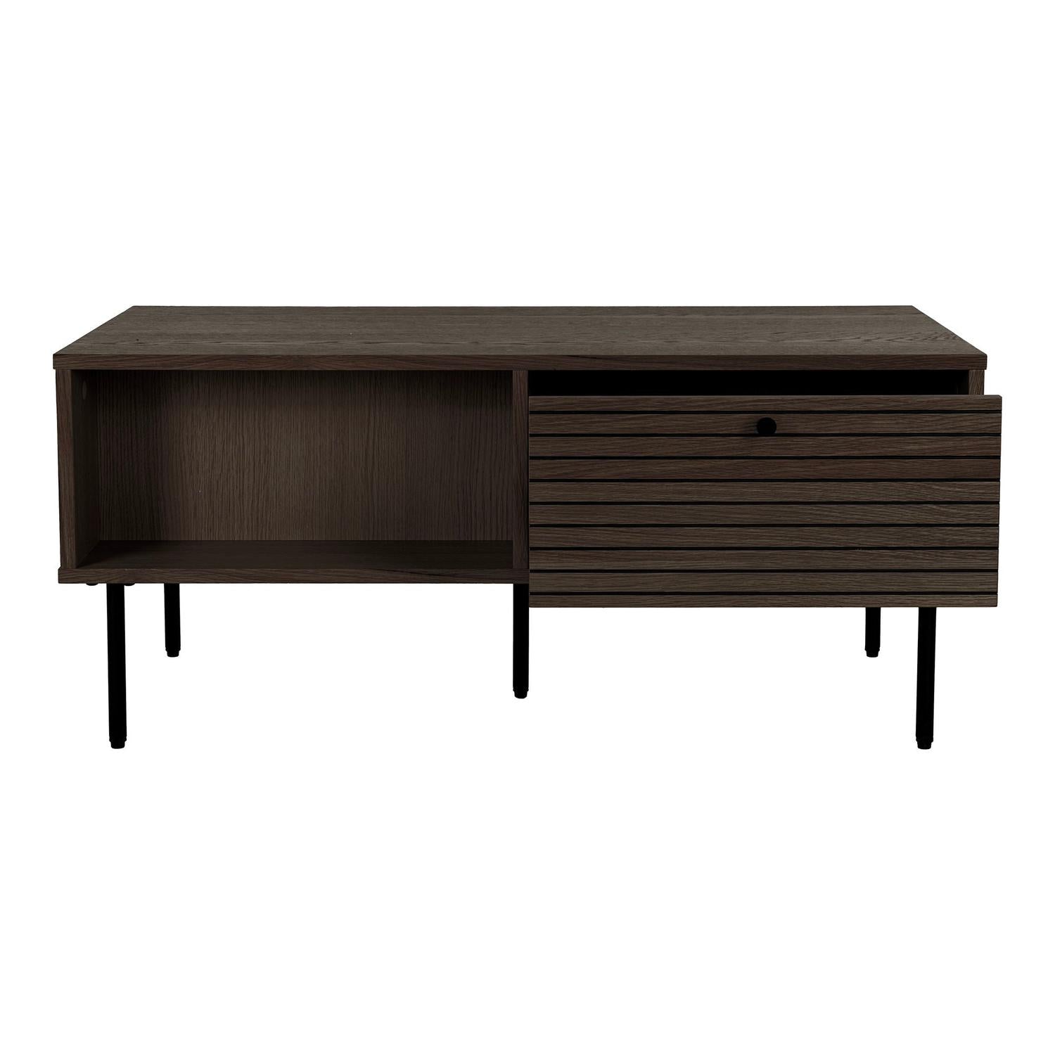 Couchtisch Kyoto 100cm - Dunkelbraun-Couchtisch-House Nordic-le canapé