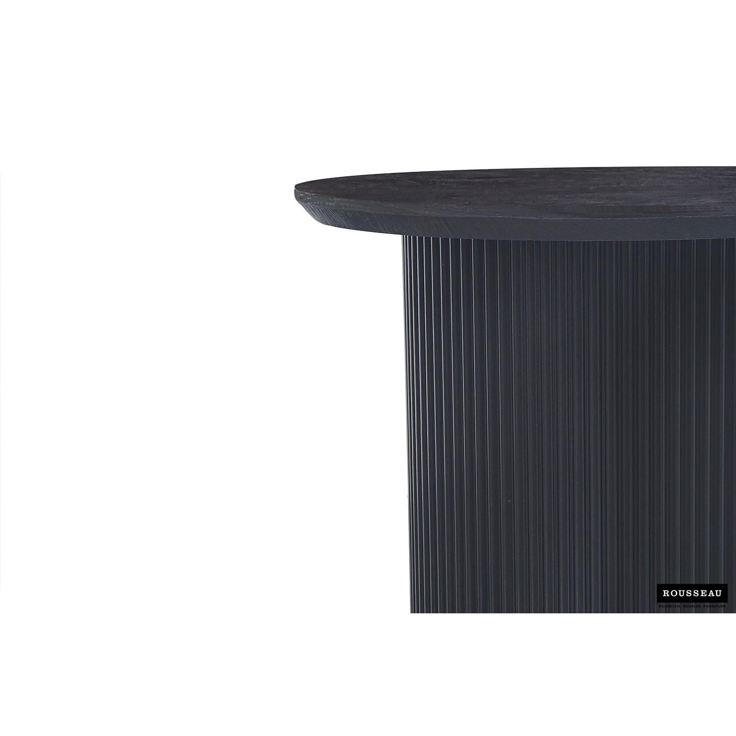 Couchtisch Lagos Ø50cm - Dunkelbraun-Couchtisch-Rousseau-le canapé