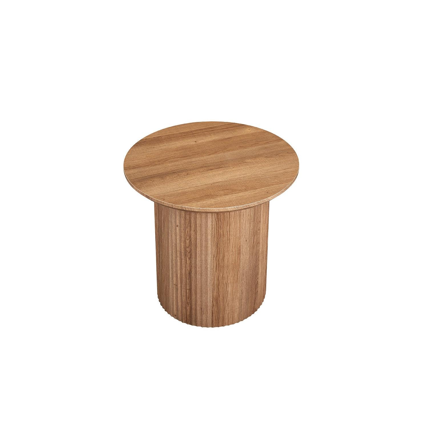 Couchtisch Lagos Ø50cm - Hellbraun-Couchtisch-Rousseau-le canapé