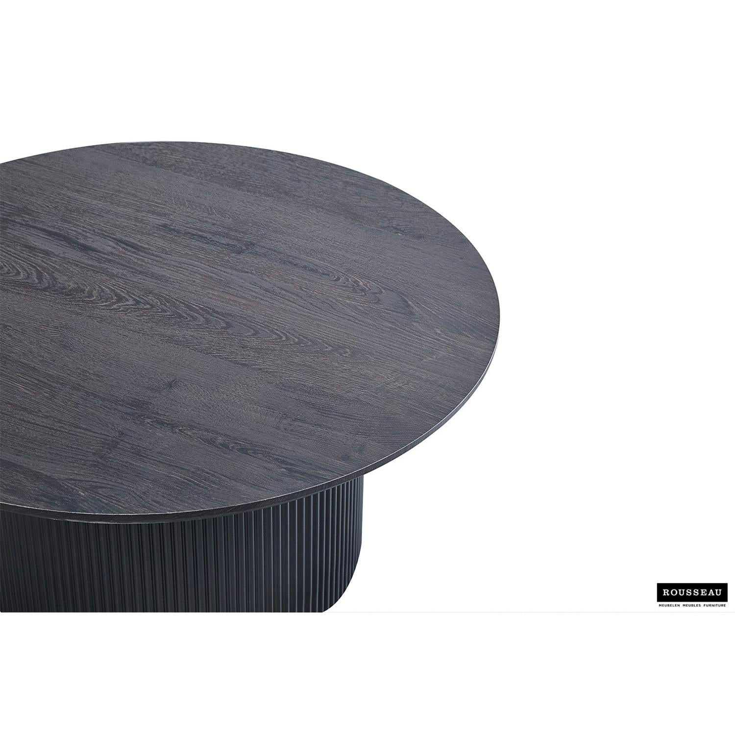 Couchtisch Lagos Ø80cm - Dunkelbraun-Couchtisch-Rousseau-le canapé