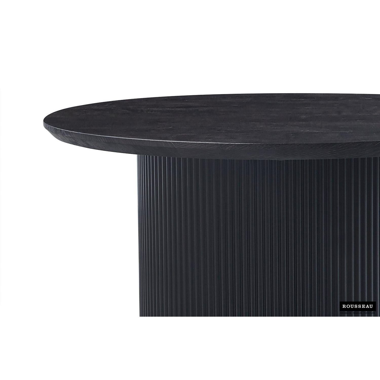 Couchtisch Lagos Ø80cm - Dunkelbraun-Couchtisch-Rousseau-le canapé