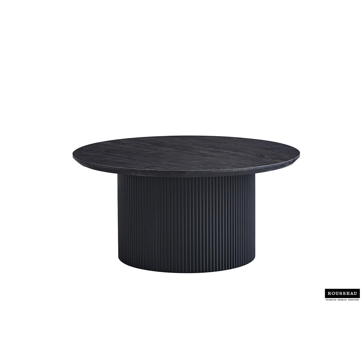 Couchtisch Lagos Ø80cm - Dunkelbraun-Couchtisch-Rousseau-le canapé
