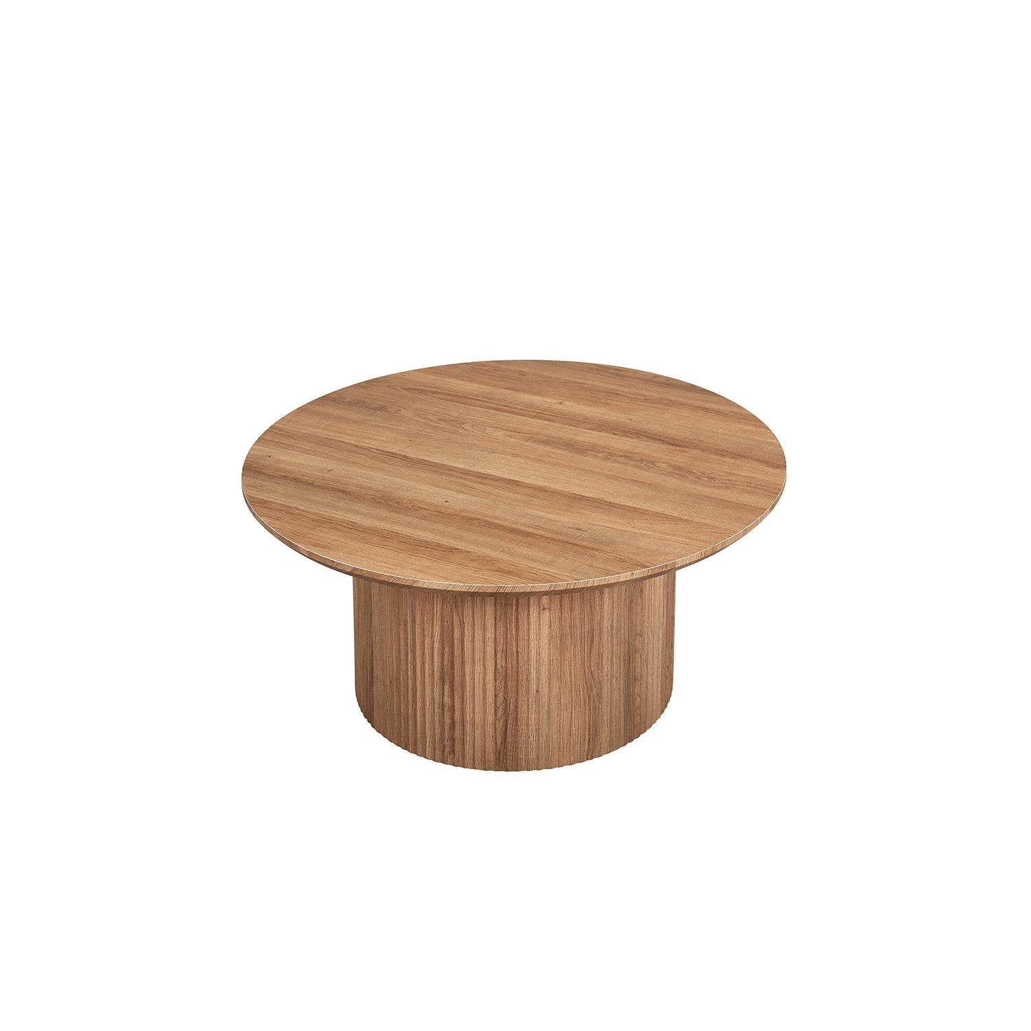 Couchtisch Lagos Ø80cm - Hellbraun-Couchtisch-Rousseau-le canapé