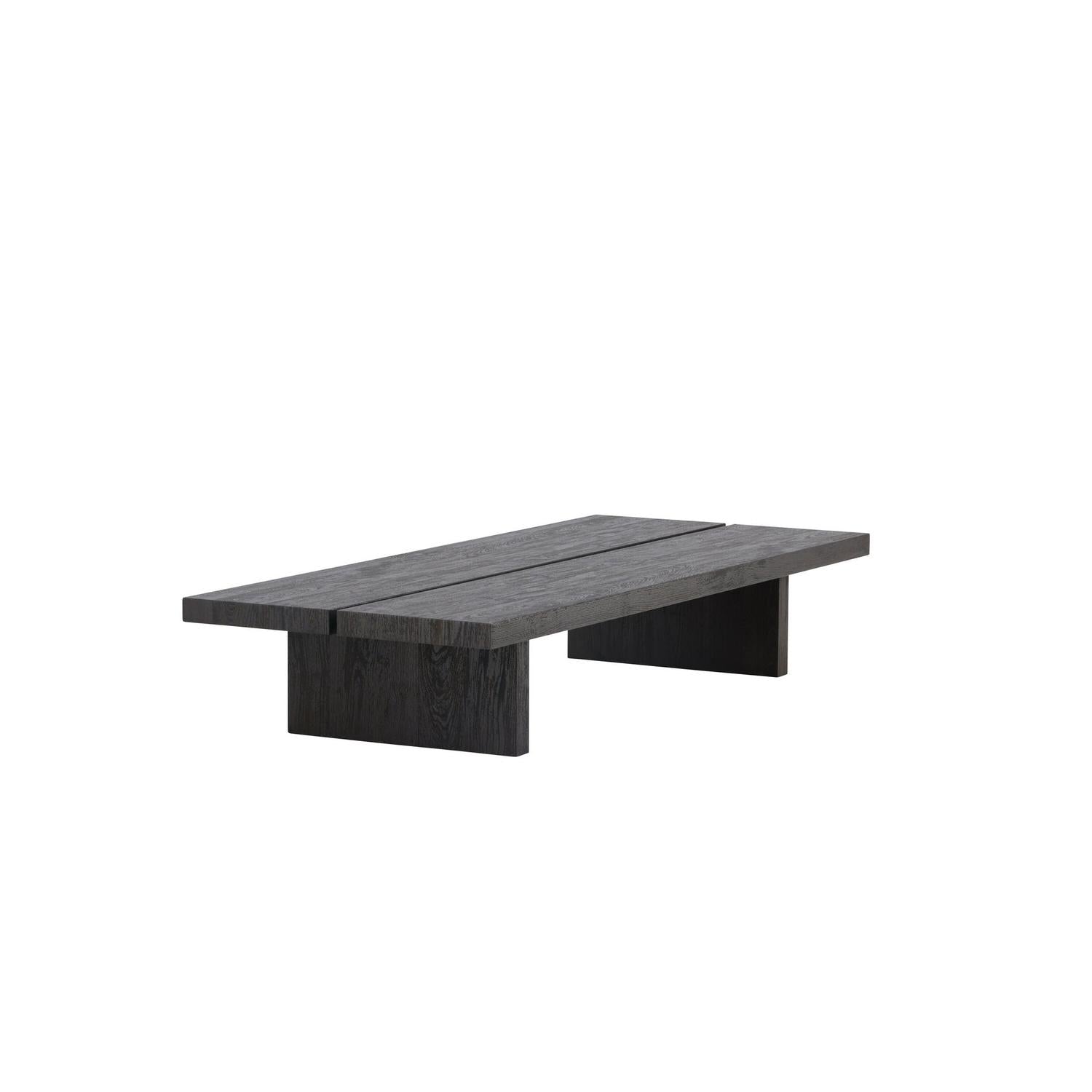 Couchtisch Lancaster 140cm - Schwarz-Couchtisch-Venture Home-le canapé