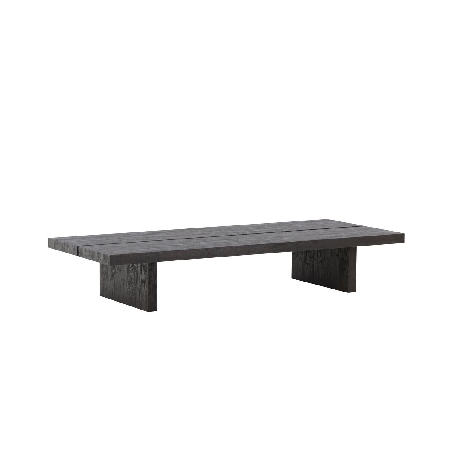 Couchtisch Lancaster 140cm - Schwarz-Couchtisch-Venture Home-le canapé