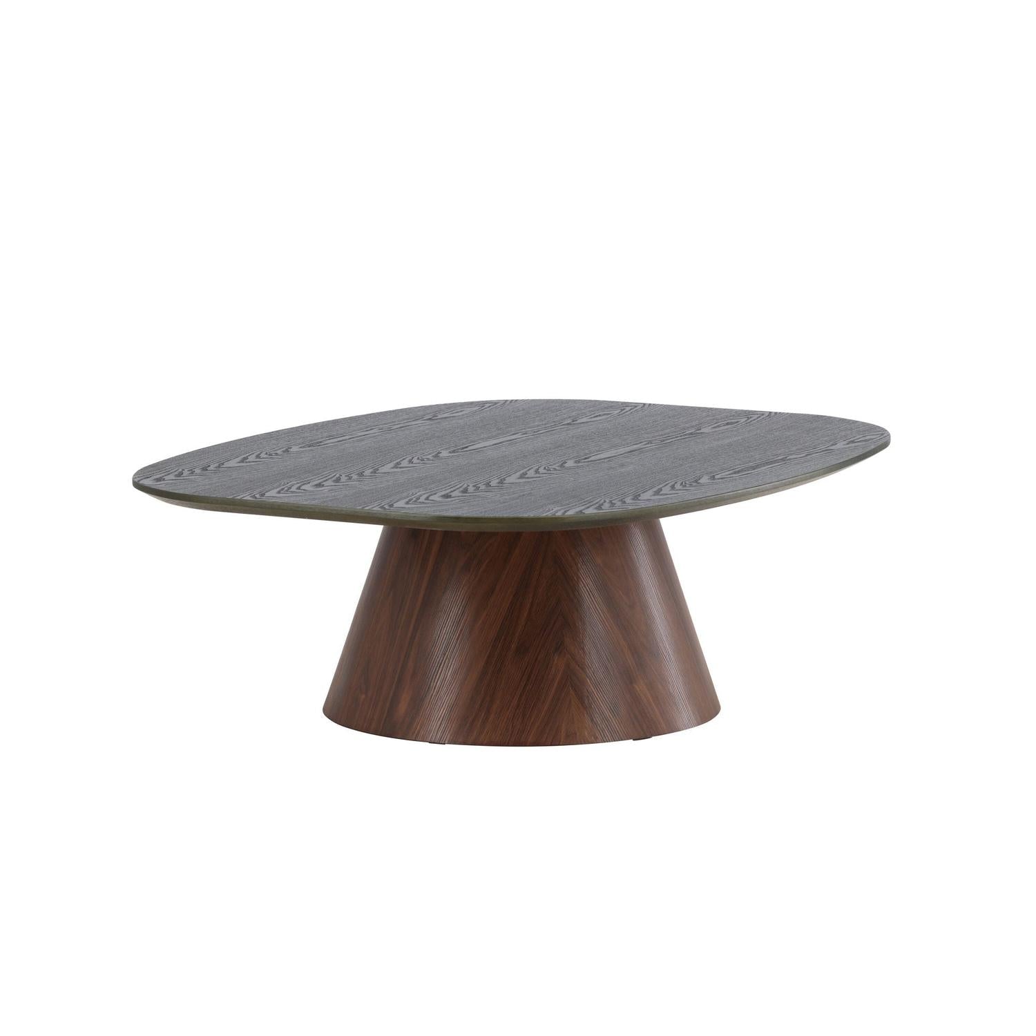 Couchtisch Lanzo 120cm - Dunkelgrün & Braun-Couchtische-Venture Home-le canapé