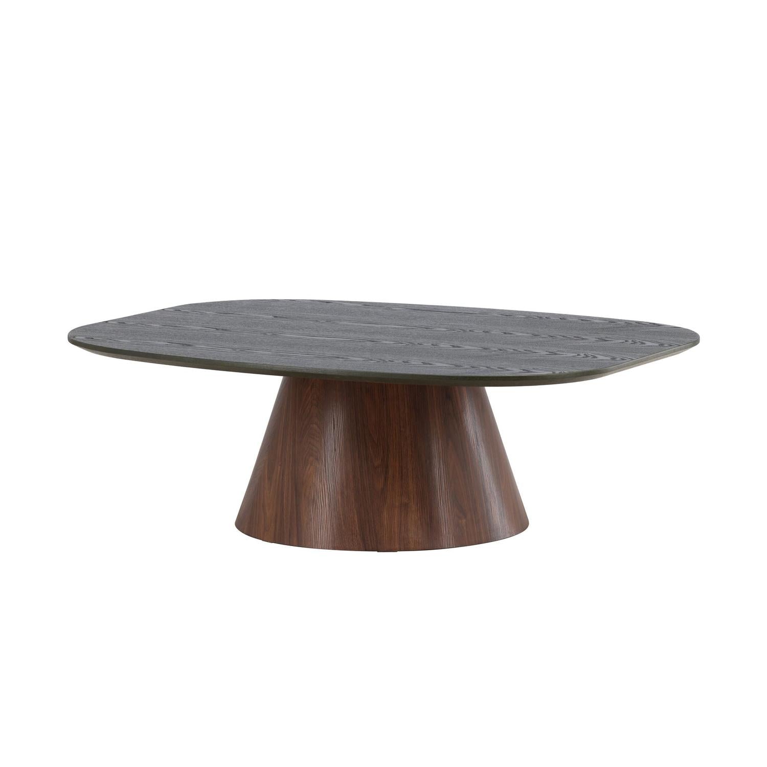 Couchtisch Lanzo 120cm - Dunkelgrün & Braun-Couchtische-Venture Home-le canapé