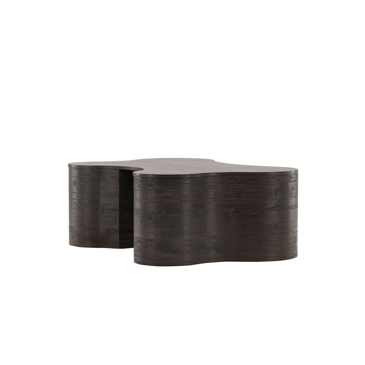 Couchtisch Larvik 130*90cm - Mokka-Couchtisch-Venture Home-le canapé