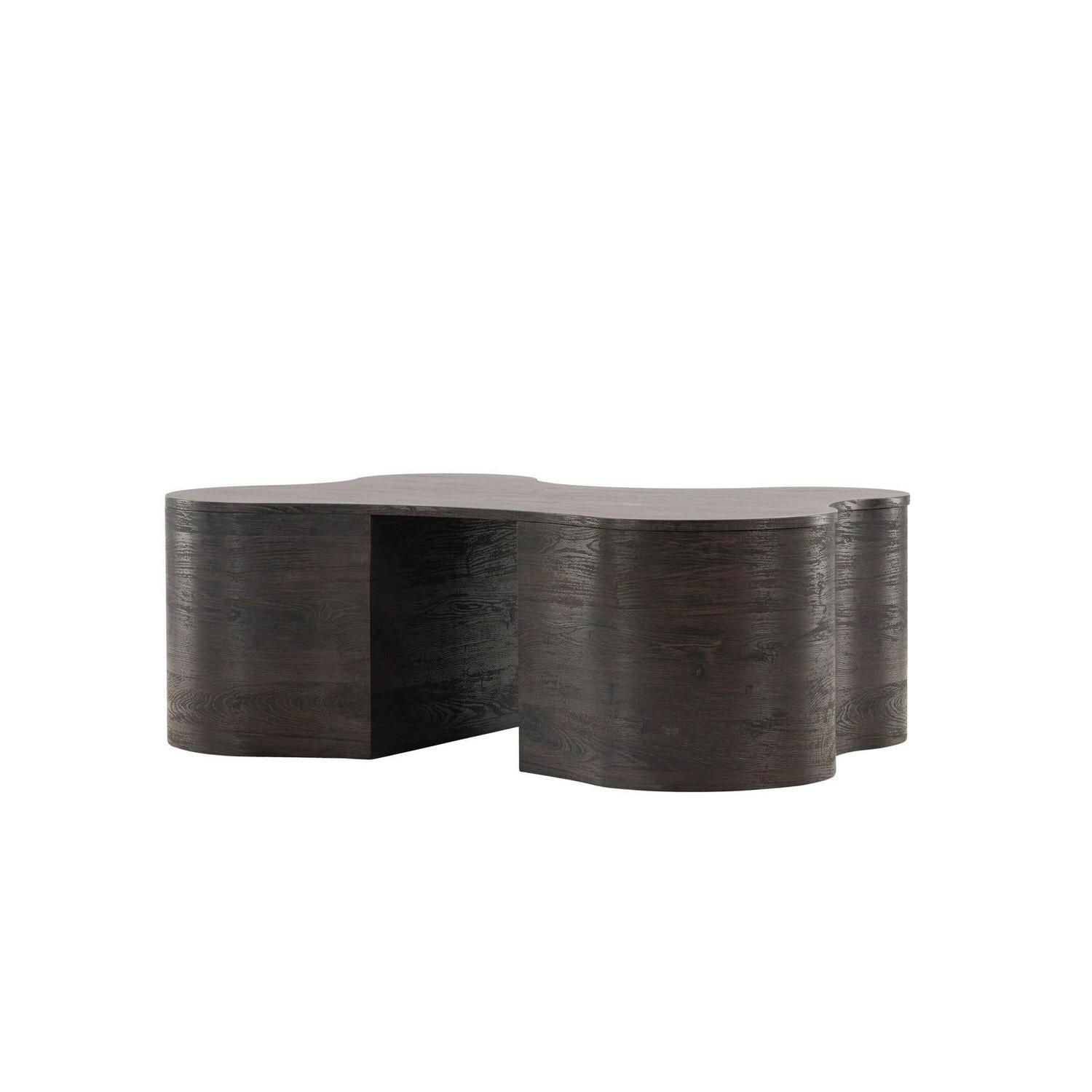 Couchtisch Larvik 130*90cm - Mokka-Couchtisch-Venture Home-le canapé