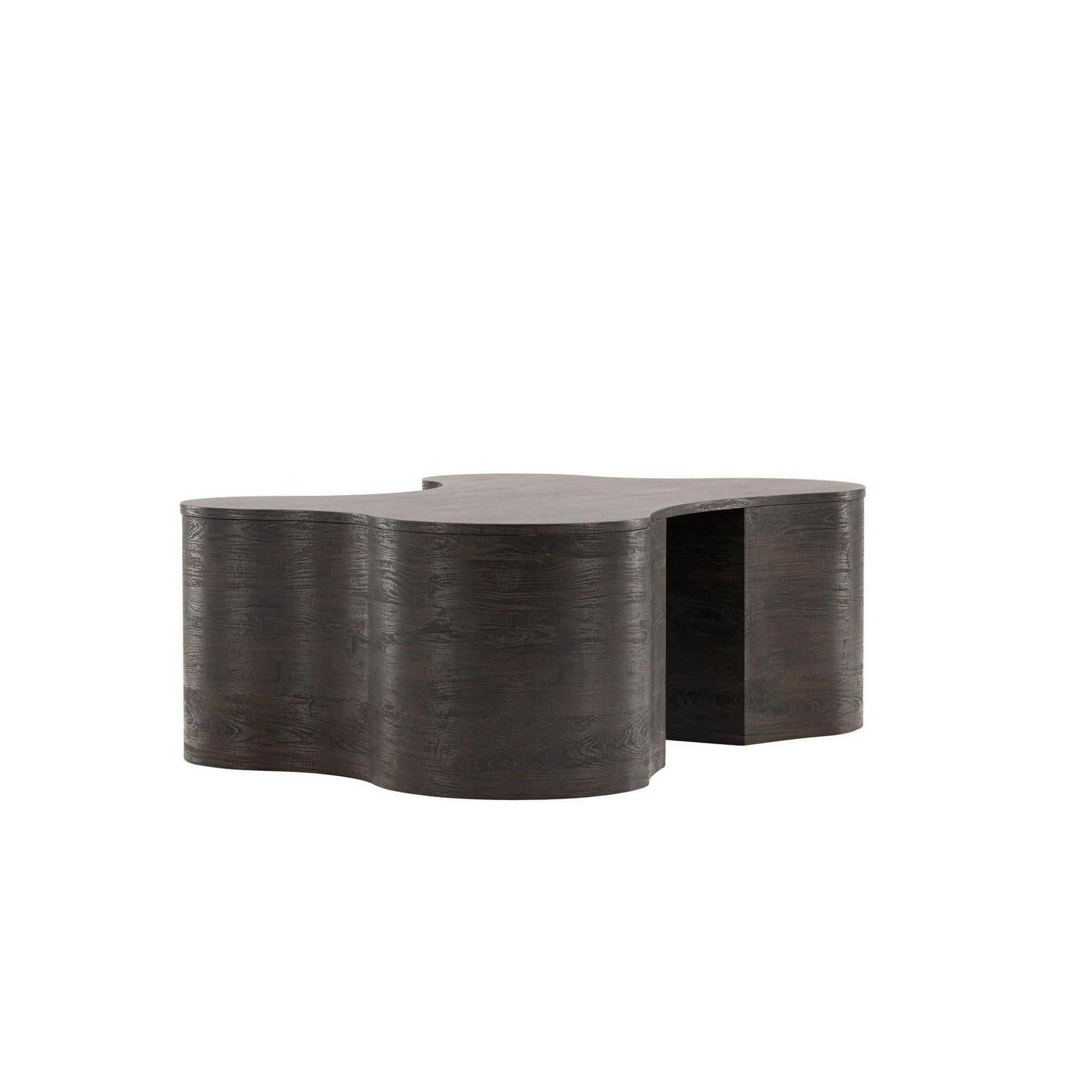 Couchtisch Larvik 130*90cm - Mokka-Couchtische-Venture Home-le canapé