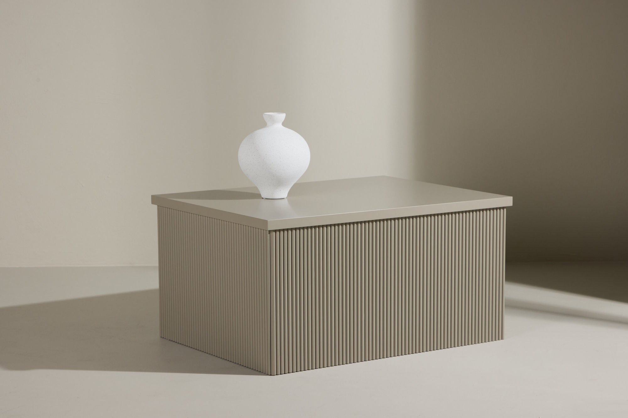 Couchtisch Lenox 80*60cm - Beige-Couchtisch-Venture Home-le canapé