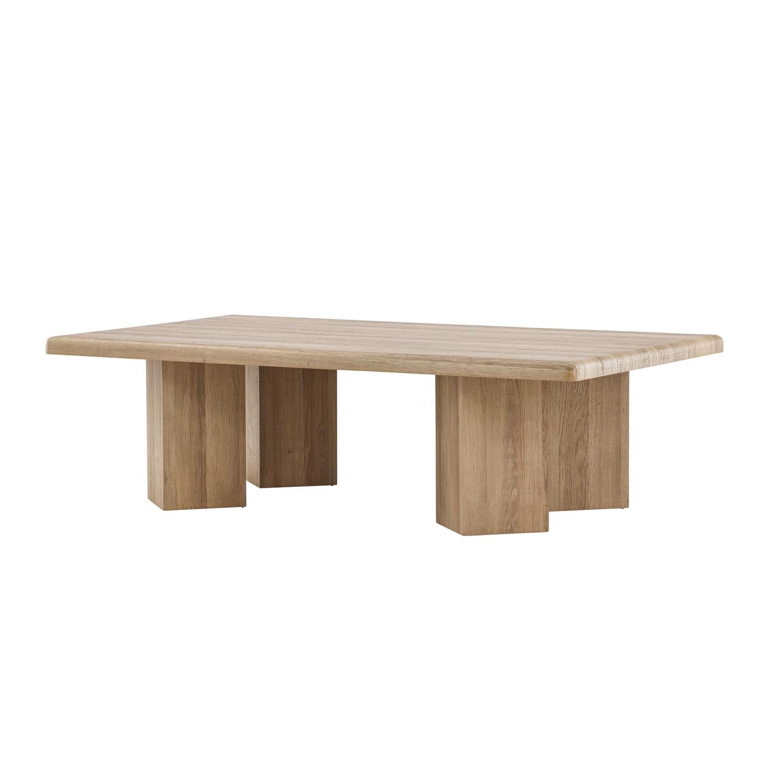 Couchtisch Lillehammer 140cm - Hellbraun-Couchtische-Venture Home-le canapé