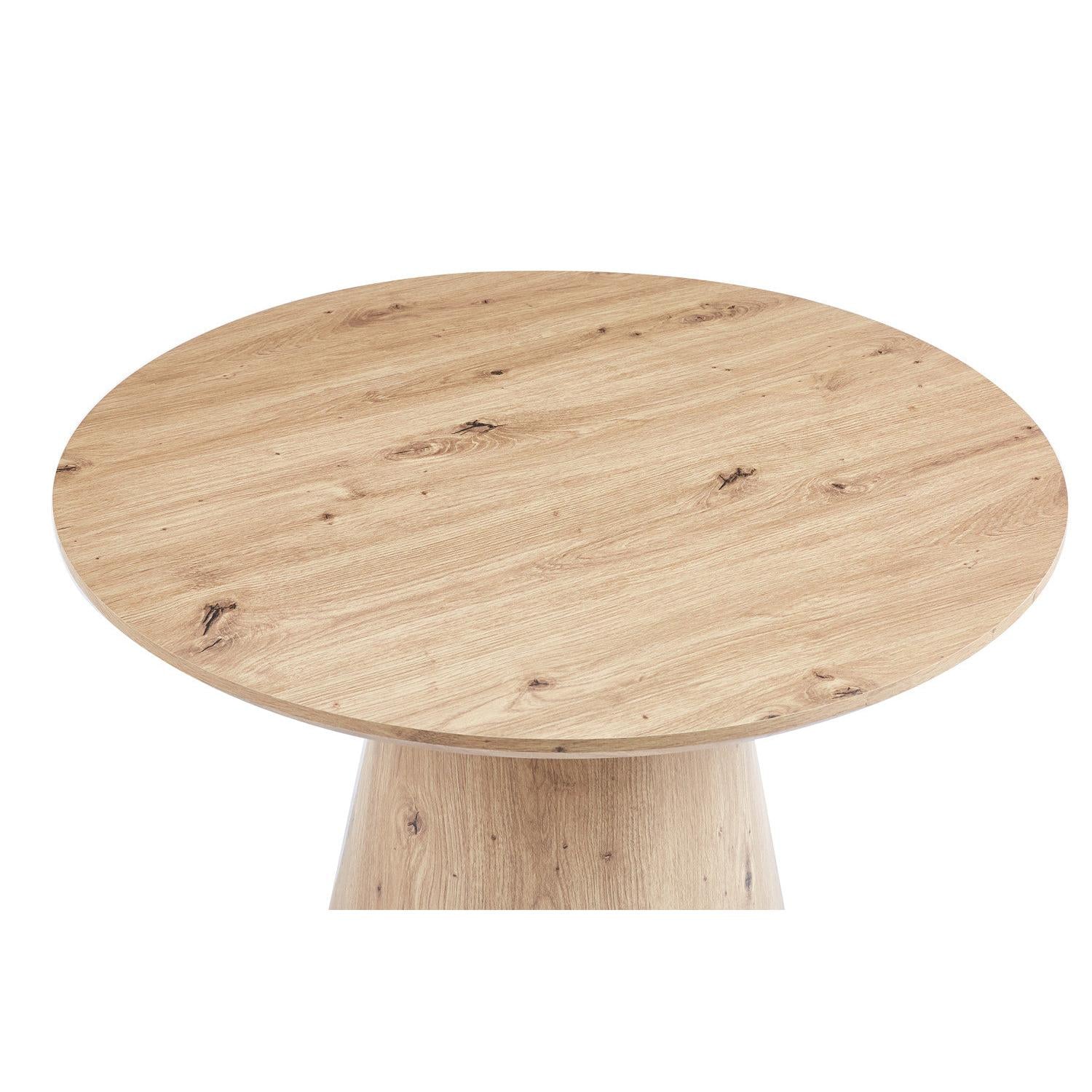 Couchtisch Lukas Ø80cm - Eiche Hell Dekor-Couchtisch-Rousseau-le canapé