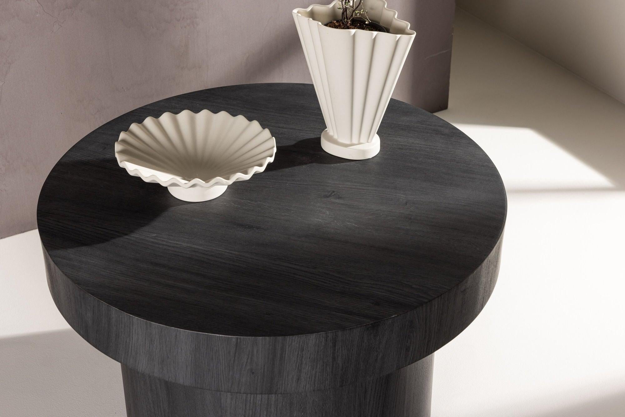 Couchtisch Malung 80cm - Schwarz-Couchtische-Venture Home-le canapé