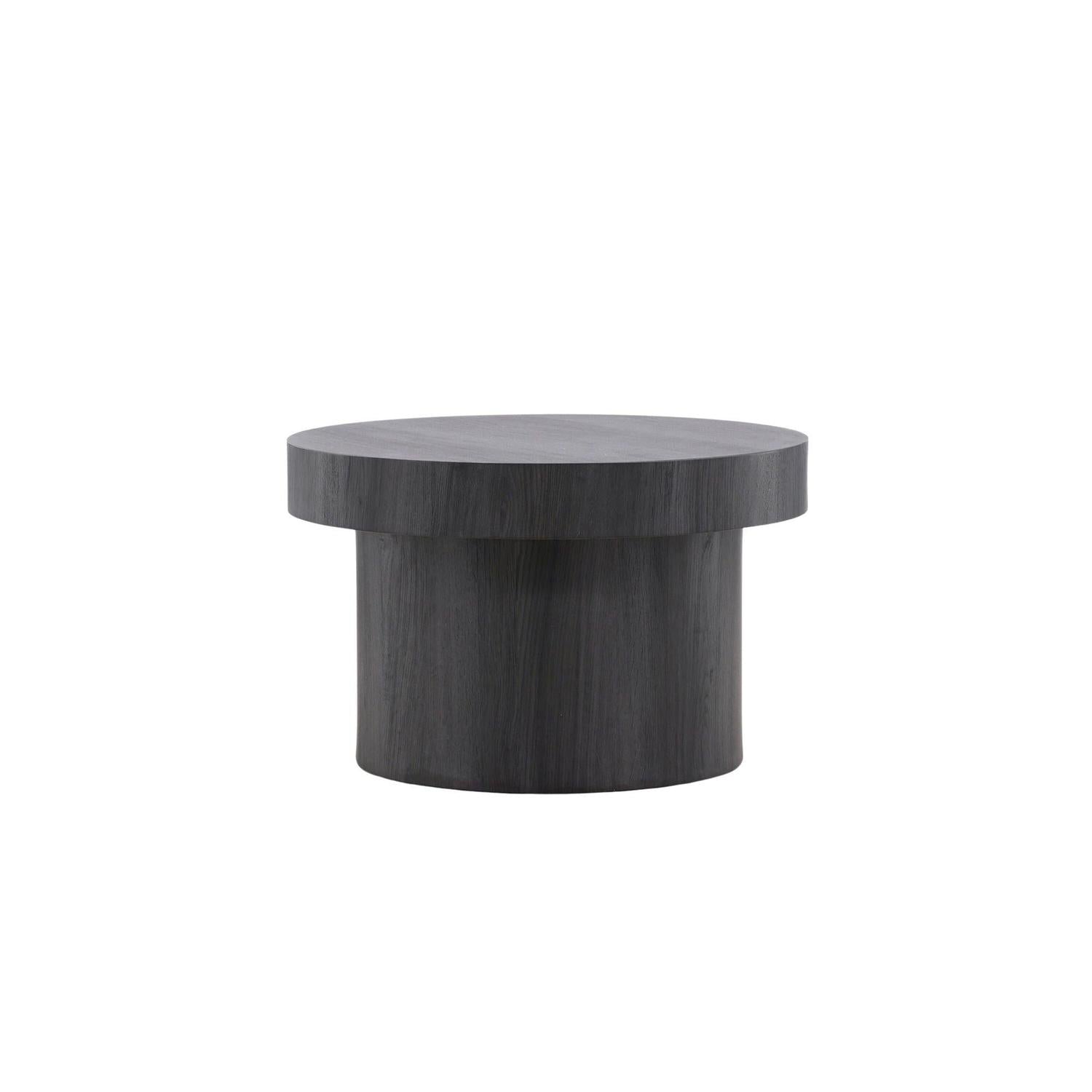 Couchtisch Malung 80cm - Schwarz-Couchtische-Venture Home-le canapé