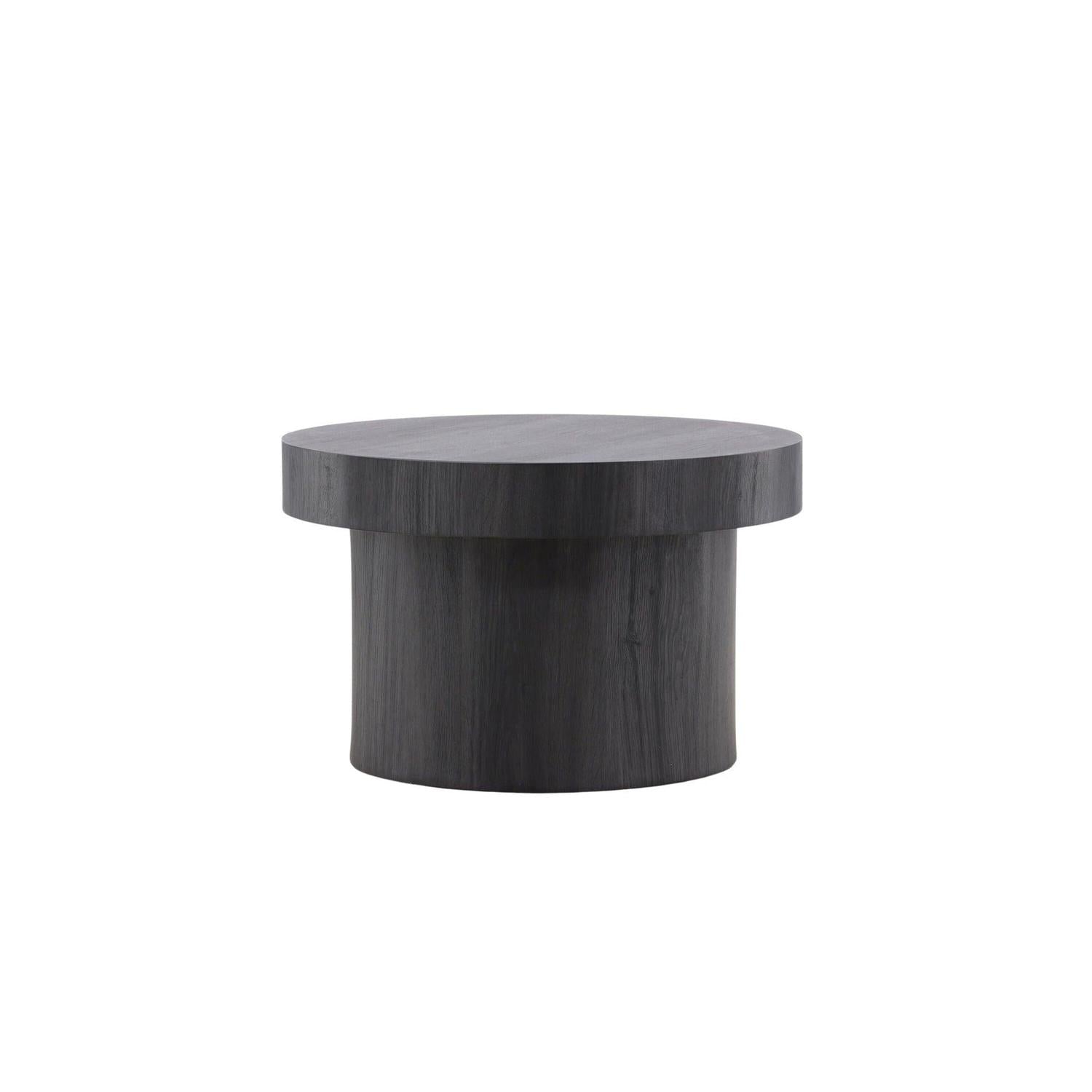 Couchtisch Malung 80cm - Schwarz-Couchtische-Venture Home-le canapé