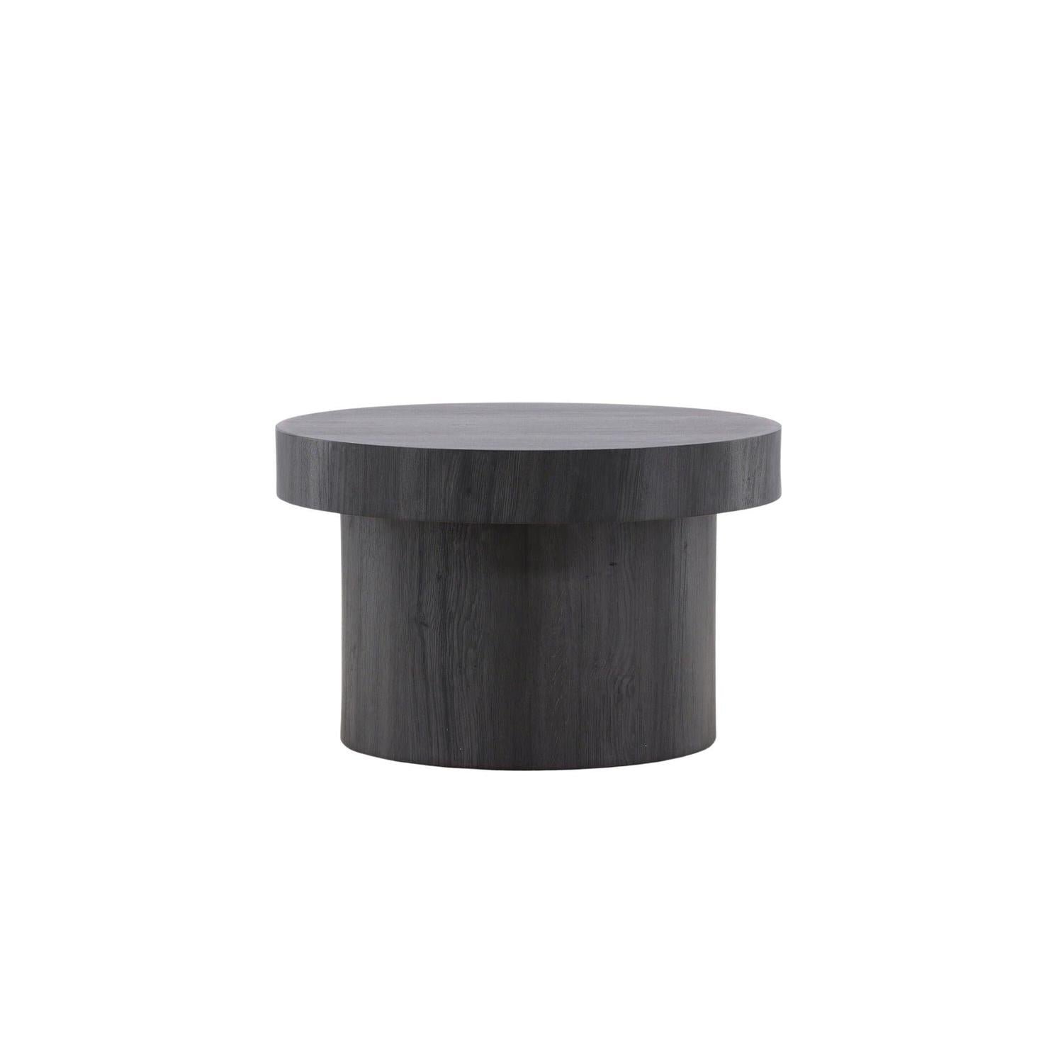 Couchtisch Malung 80cm - Schwarz-Couchtische-Venture Home-le canapé