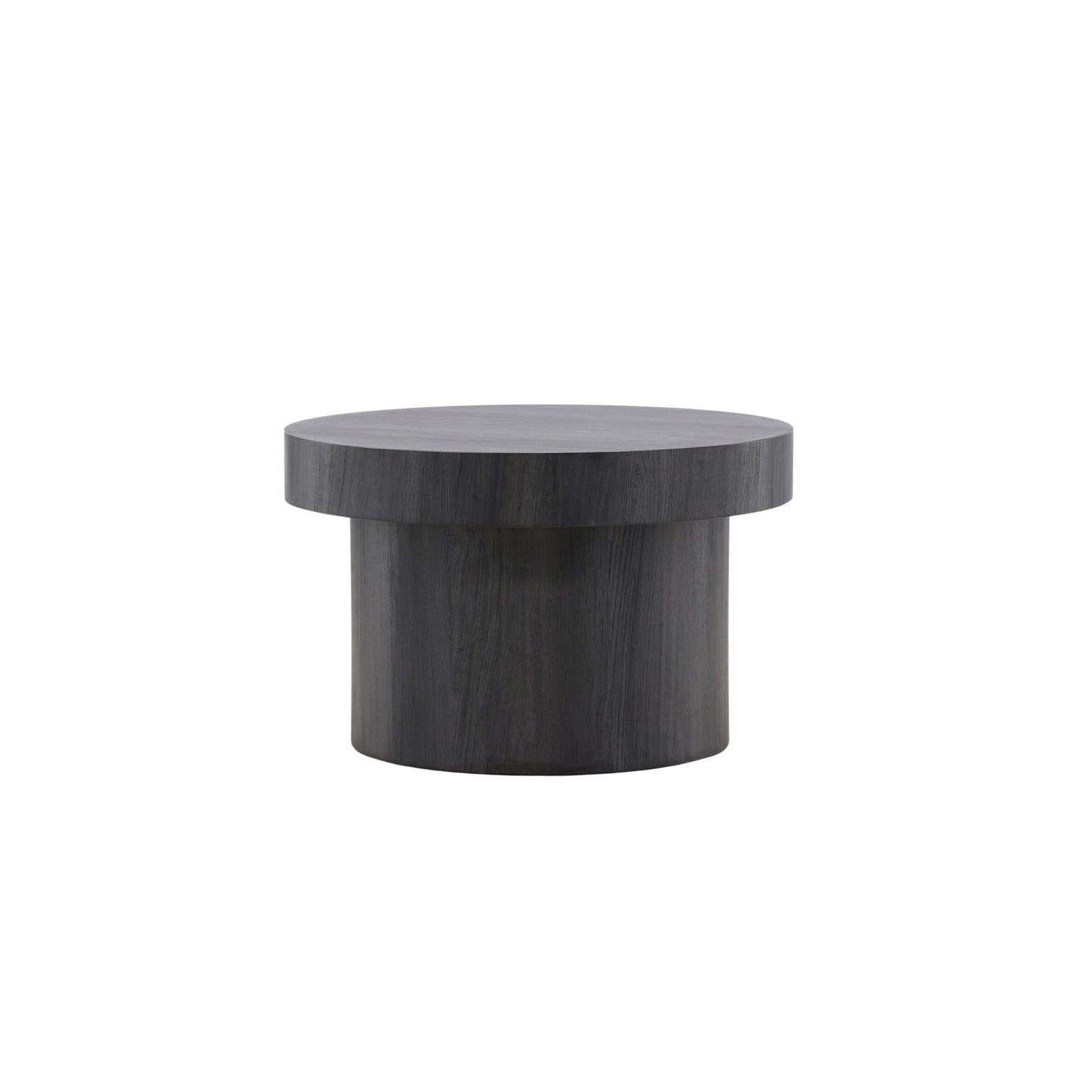 Couchtisch Malung 80cm - Schwarz-Couchtische-Venture Home-le canapé