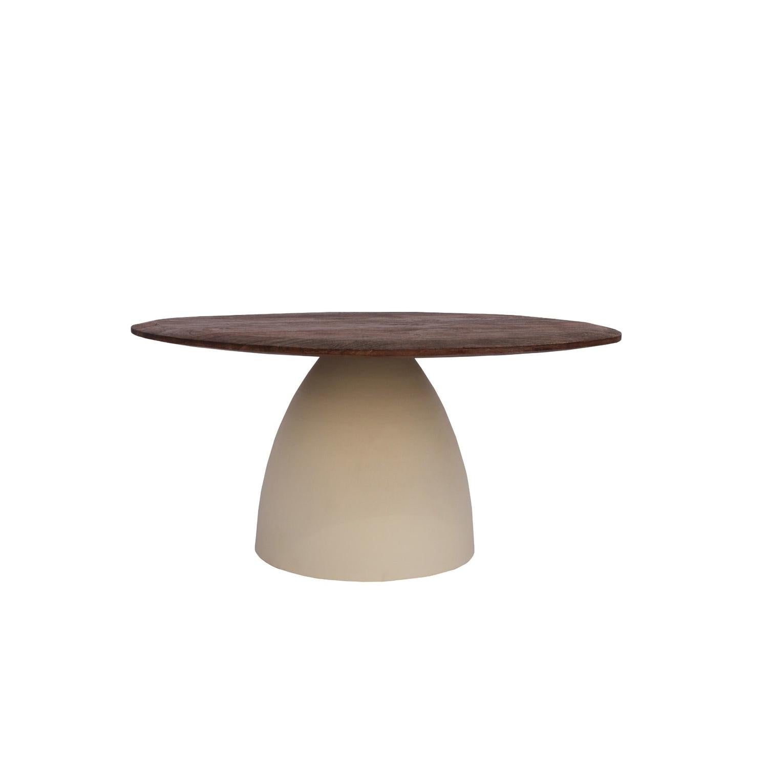 Couchtisch Marron aus Mangoholz - Braun-Couchtische-Livingfurn-le canapé