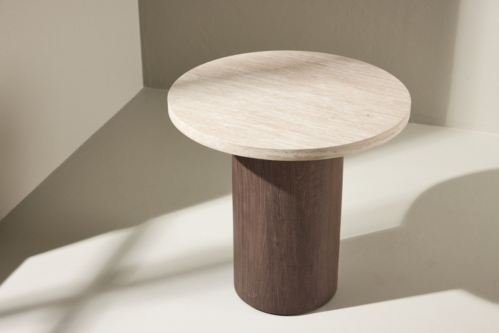 Couchtisch Megg Ø50cm - Mokka-Couchtische-Venture Home-le canapé