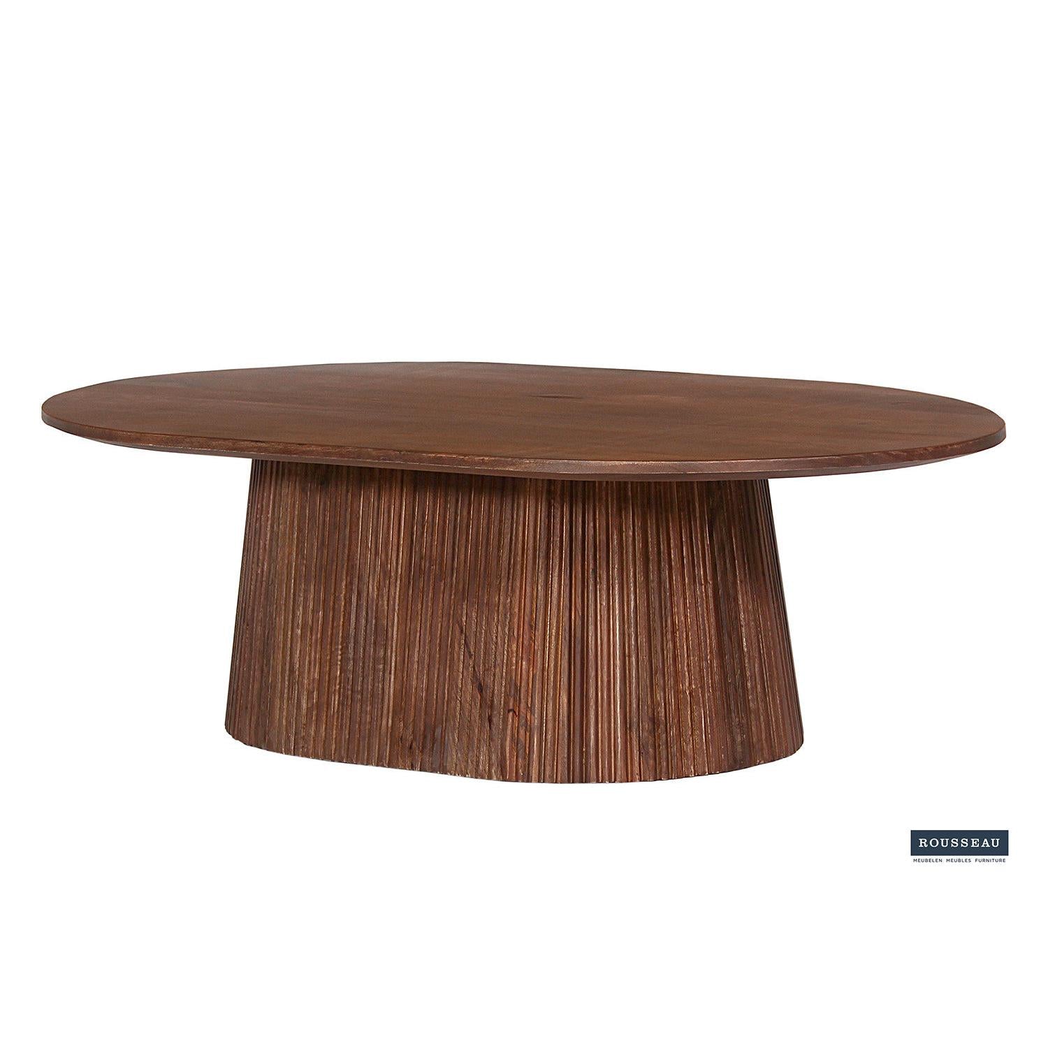 Couchtisch Miguel 120cm Oval - Hellbraun-Couchtisch-Rousseau-le canapé