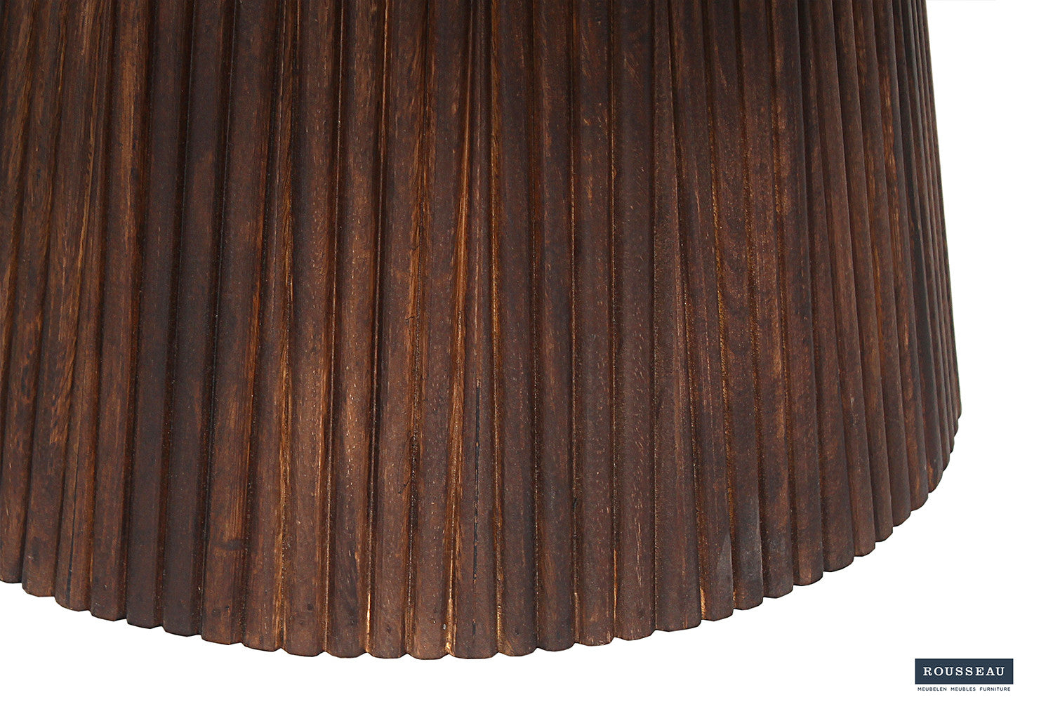 Couchtisch Miguel Ø80cm - Dunkelbraun-Couchtisch-Rousseau-le canapé