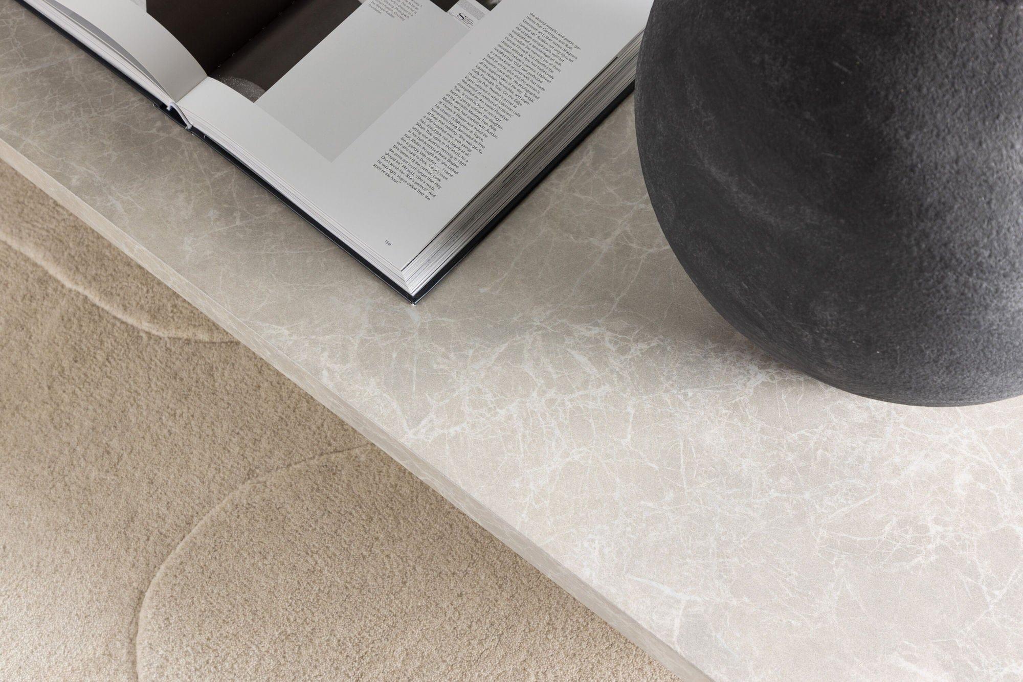 Couchtisch Narvik 190*60cm - Beige-Couchtisch-Venture Home-le canapé