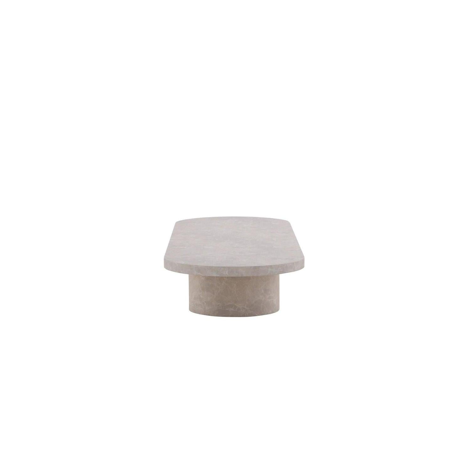 Couchtisch Narvik 190cm - Beige-Couchtisch-Venture Home-le canapé