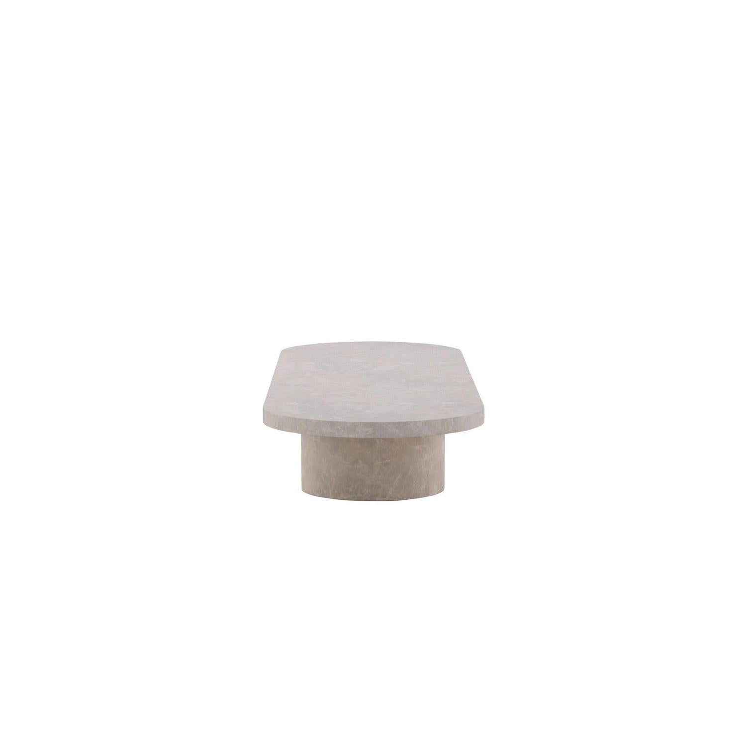 Couchtisch Narvik 190cm - Beige-Couchtisch-Venture Home-le canapé