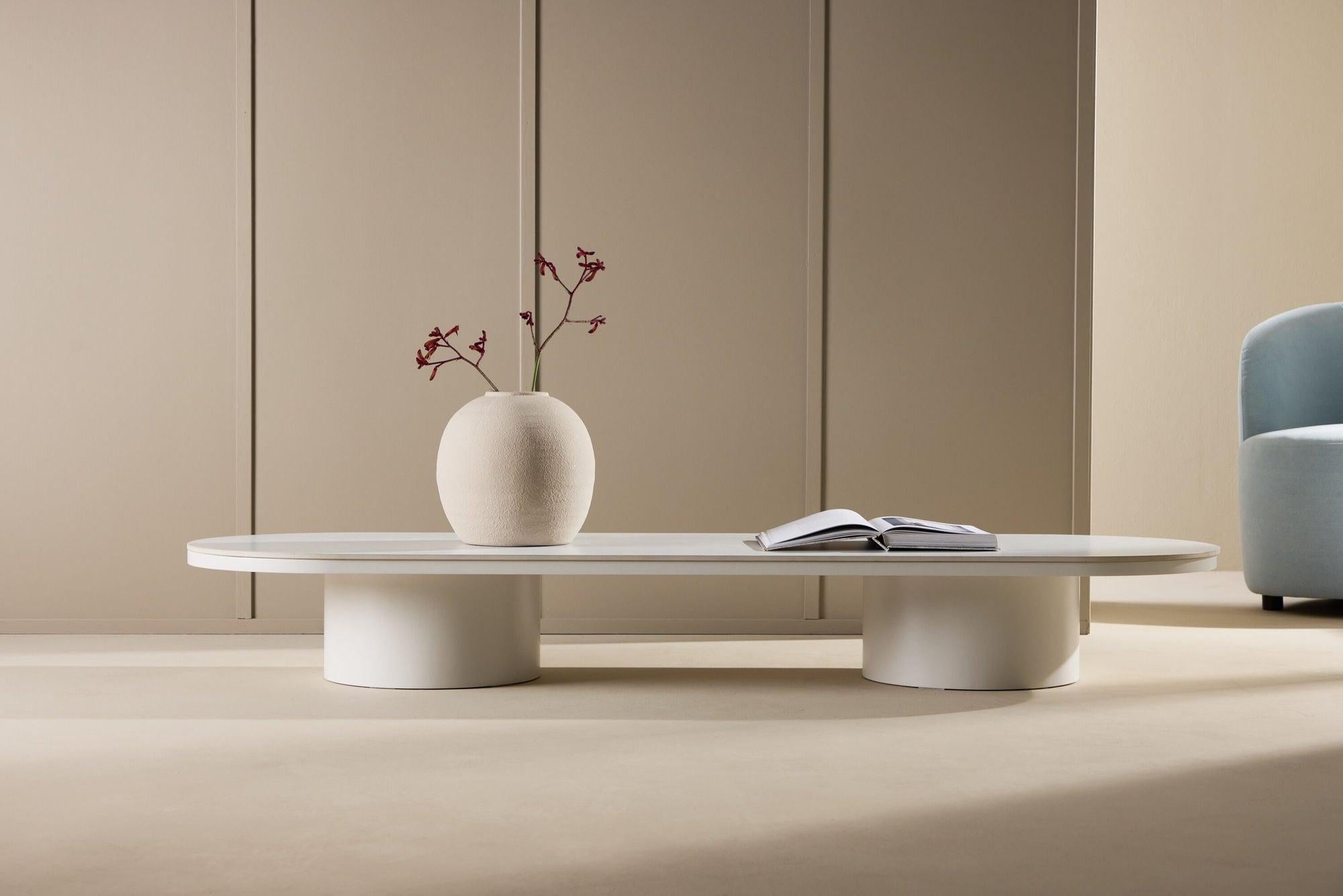 Couchtisch Narvik - Beige Sinterstein Optik-Couchtisch-Venture Home-le canapé